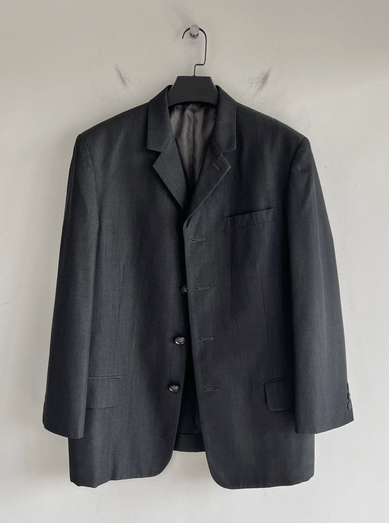 Yohji Yamamoto Y's for men YOHJI YAMAMOTO - 4BS Wrinkled Gabardine Jacket Size US M / EU 48-50 / 2 - 3 Thumbnail