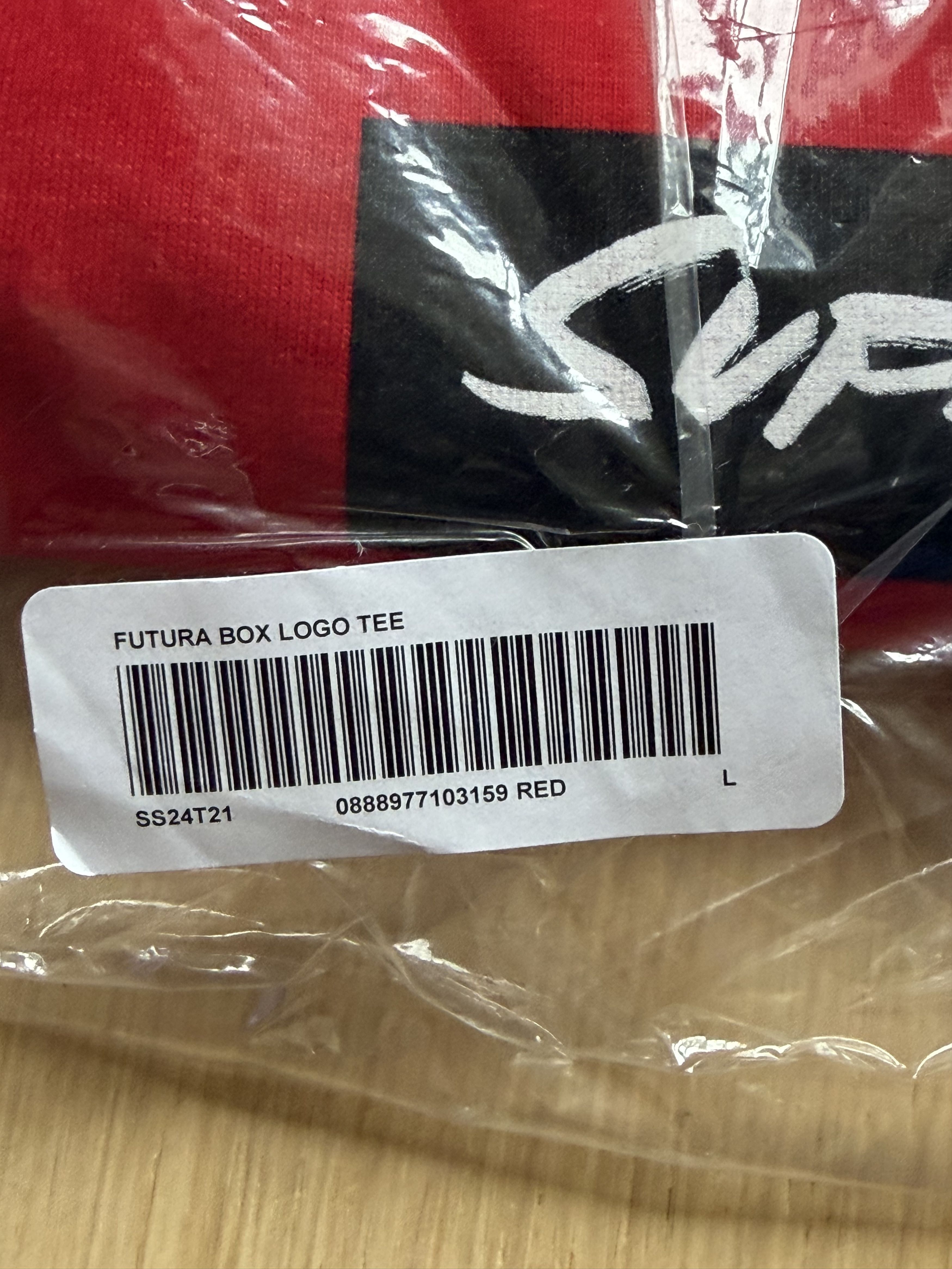 Supreme Supreme Futura Logo Box Tee Size US L / EU 52-54 / 3 - 3 Thumbnail