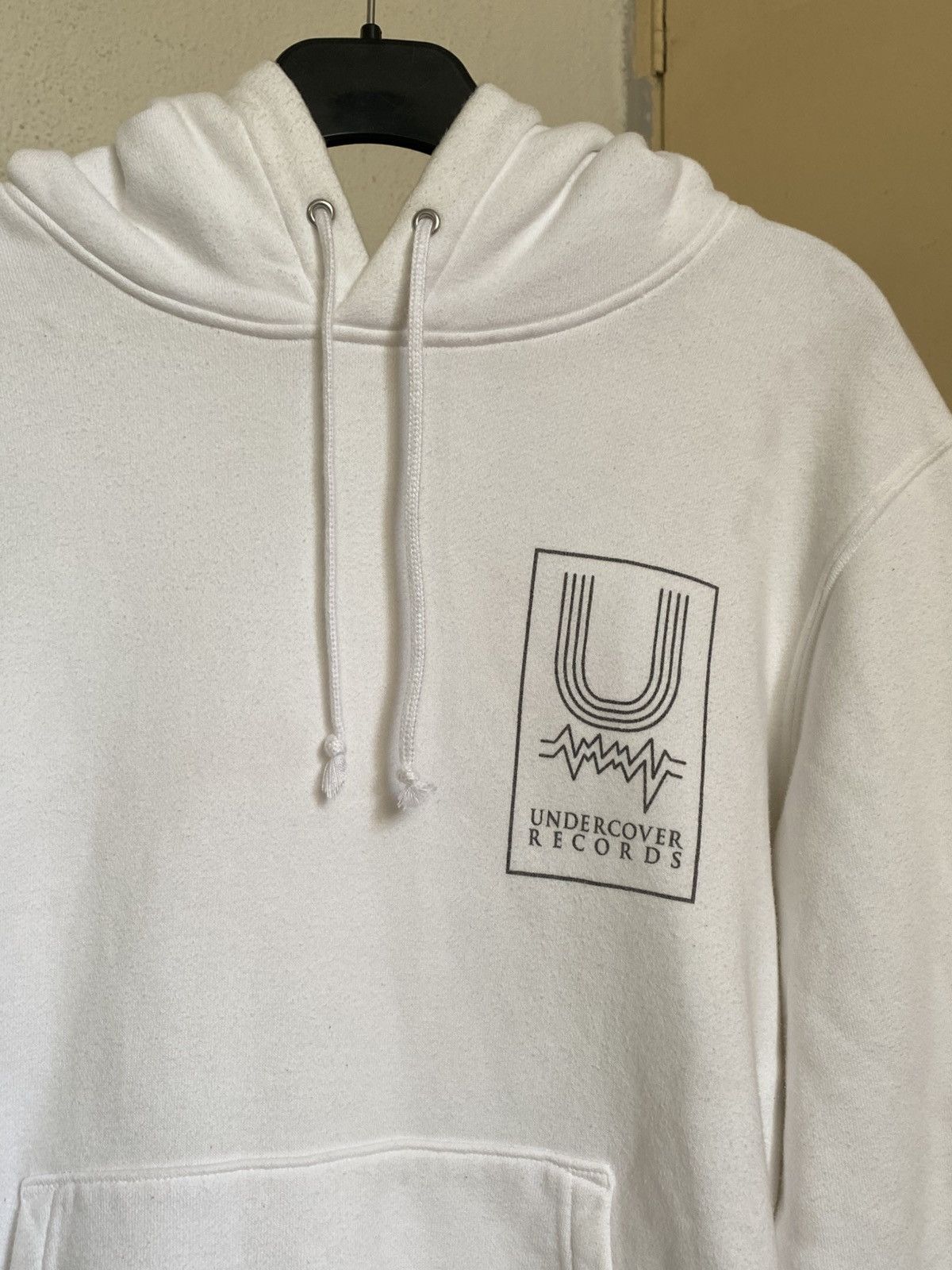 Undercover Undercover Records Logo White Hoodie Size US M / EU 48-50 / 2 - 2 Thumbnail