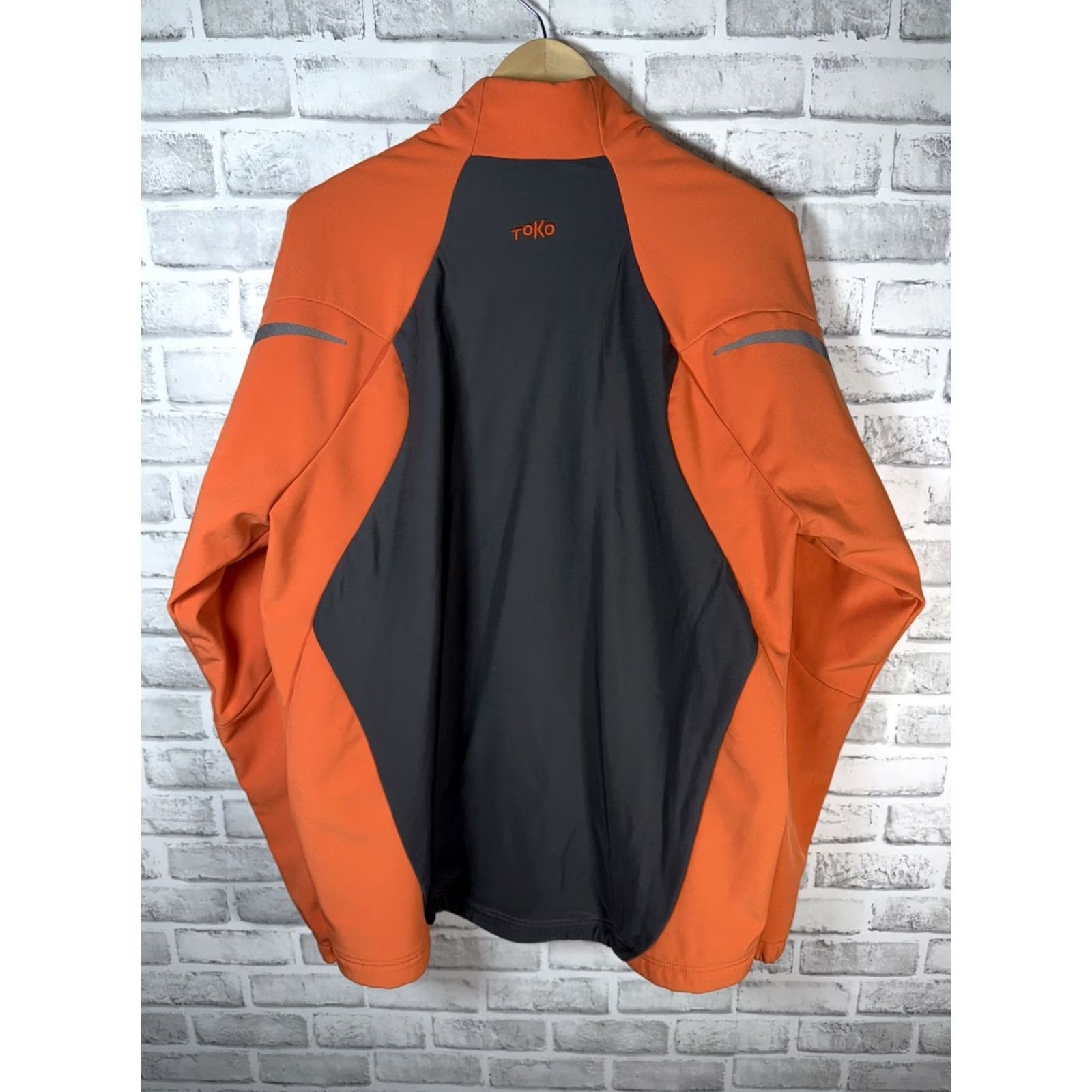 Mammut TOKO by Mammut Orange Soft Shell Jacket Mens XXL Orange Softshell Jacket Regular Fit Polyester - Men Size US XXL / EU 58 / 5 - 8 Thumbnail