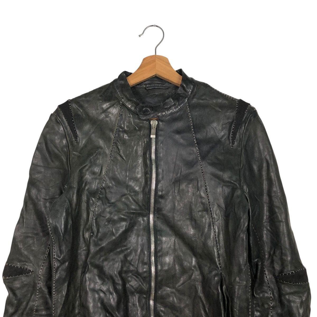Incarnation 🔥VINTAGE GENUINE LEATHER BIKER JACKET INCARNATION Size US S / EU 44-46 / 1 - 5 Thumbnail