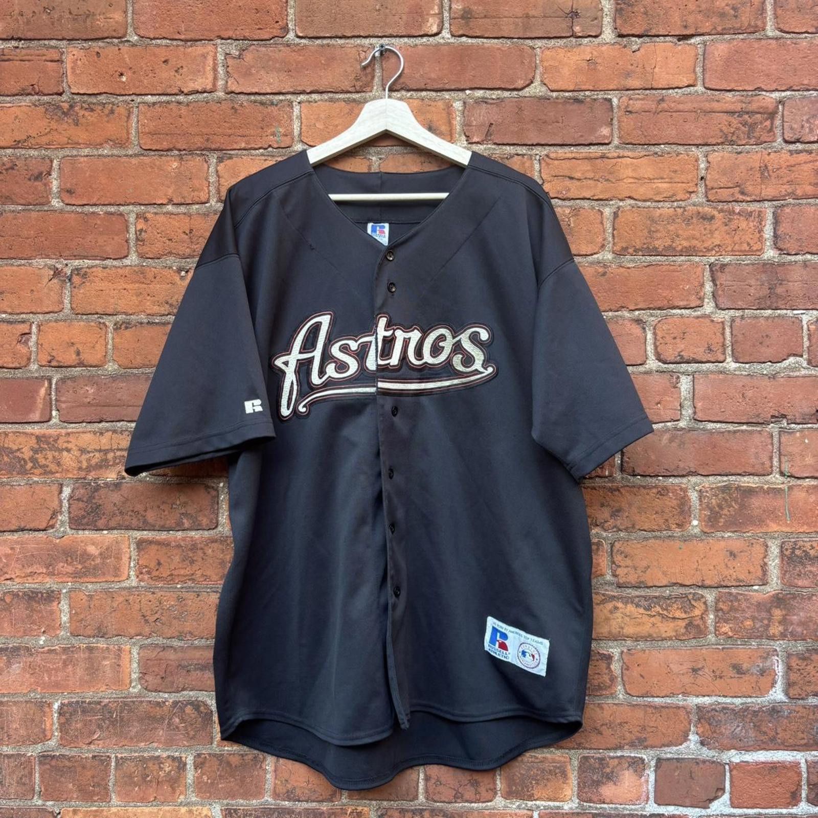 Russell Athletic Houston astros inaugural season Russell athletic jersey XL Size US XL / EU 56 / 4 - 1 Thumbnail