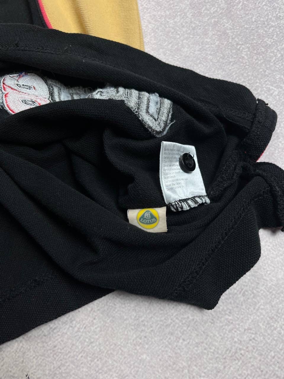 Vintage Vintage Lotus F-1 Team Racing Polo Shirt Y2K XL Size US L / EU 52-54 / 3 - 9 Thumbnail