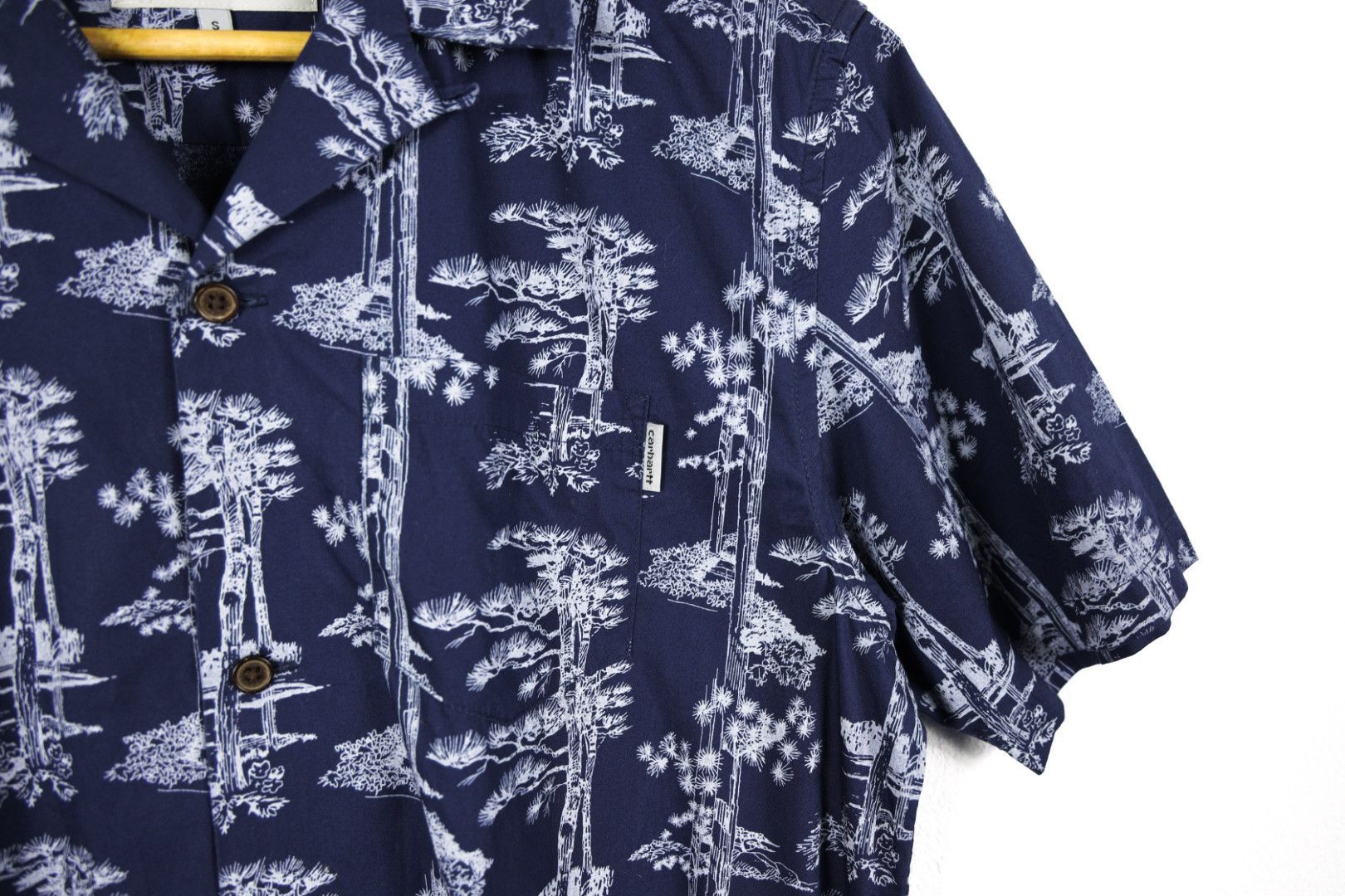 Carhartt × Carhartt Wip Carhartt Wip Pine Printed Camp Collar Hawaii Hawaiian Shirt Size US S / EU 44-46 / 1 - 5 Thumbnail
