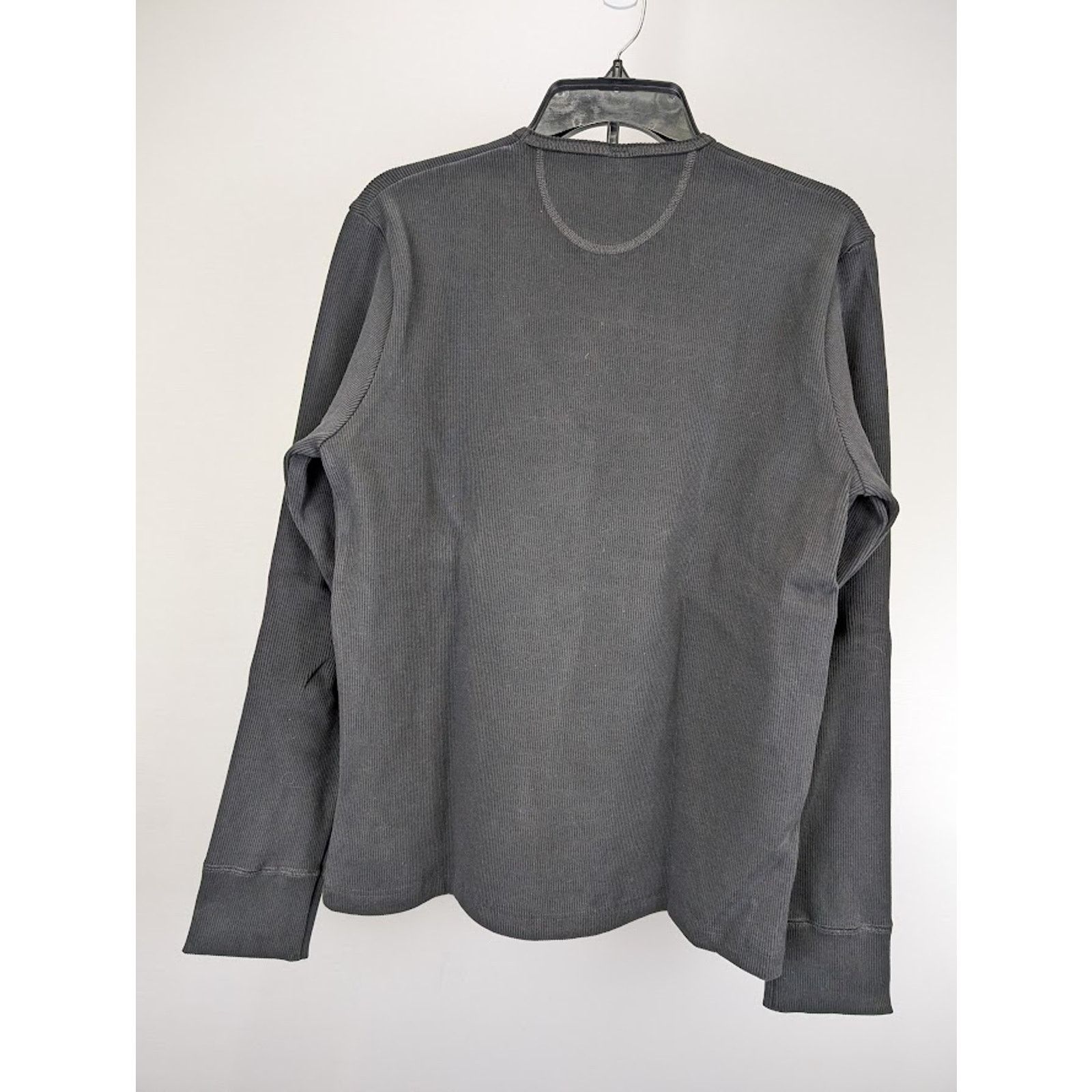 o1rshd1 Ribbed Jersey Stretch E. Long Sleeves Shirt in Black