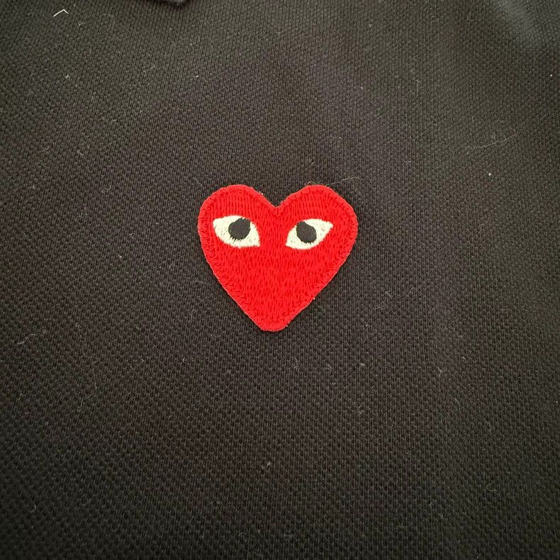 Comme des Garcons Comme Des Garcons Red Love Shirt Polo Shirt Size M / US 6-8 / IT 42-44 - 3 Thumbnail