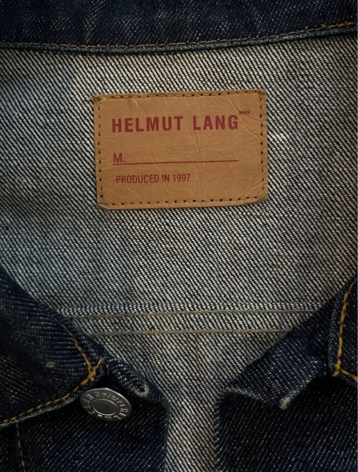 Helmut Lang Helmut Lang 1997 Archive Denim Jacket Size US M / EU 48-50 / 2 - 3 Thumbnail