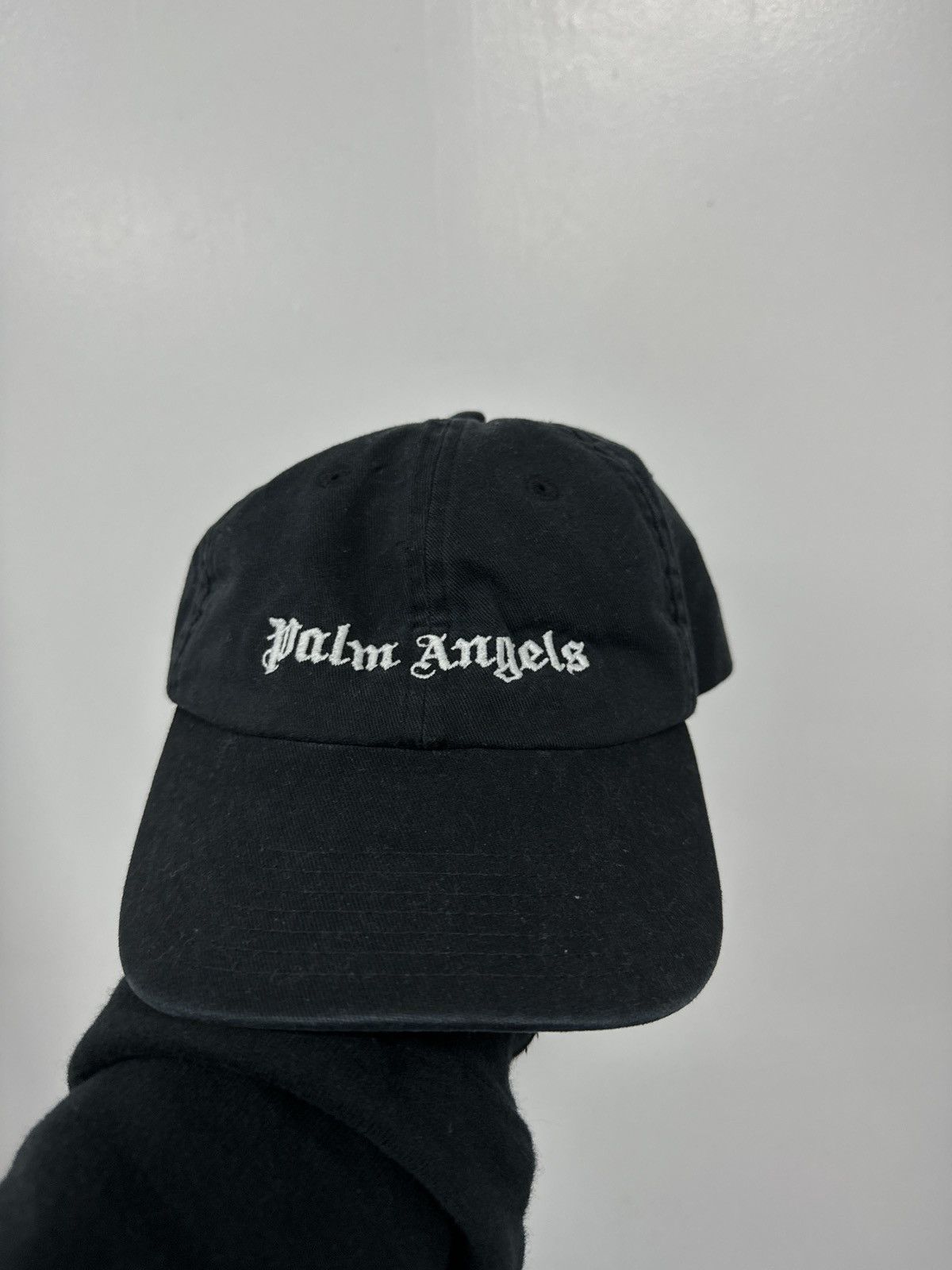 image of Palm Angels Hat in Black, Men's