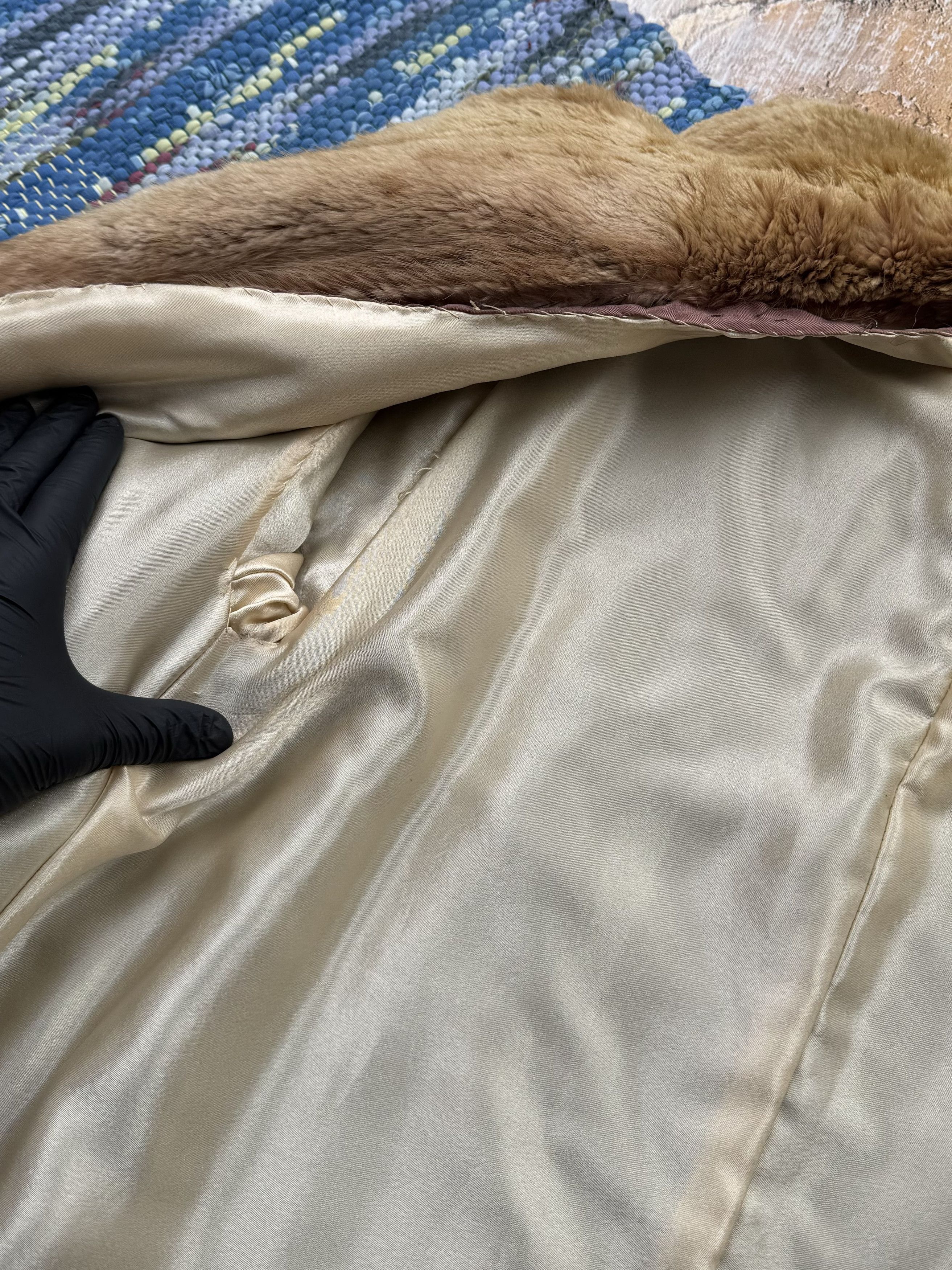 Vintage Vintage Oversized Real Fur Coat A259D15(574) Size M / US 6-8 / IT 42-44 - 8 Thumbnail