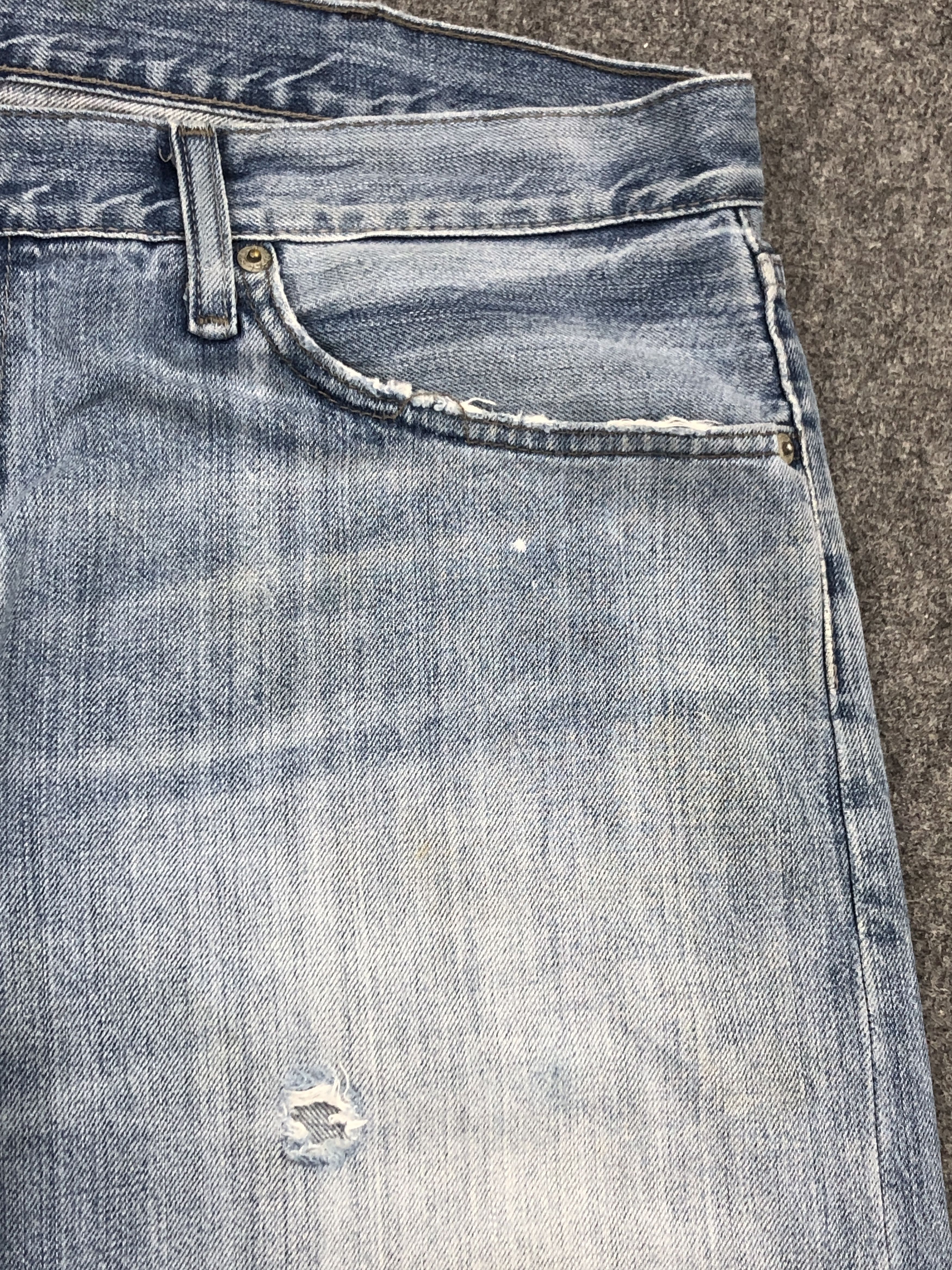 Levi's Vintage Levis 514 Light Wash Jeans DP2300 Size US 38 / EU 54 - 10 Thumbnail