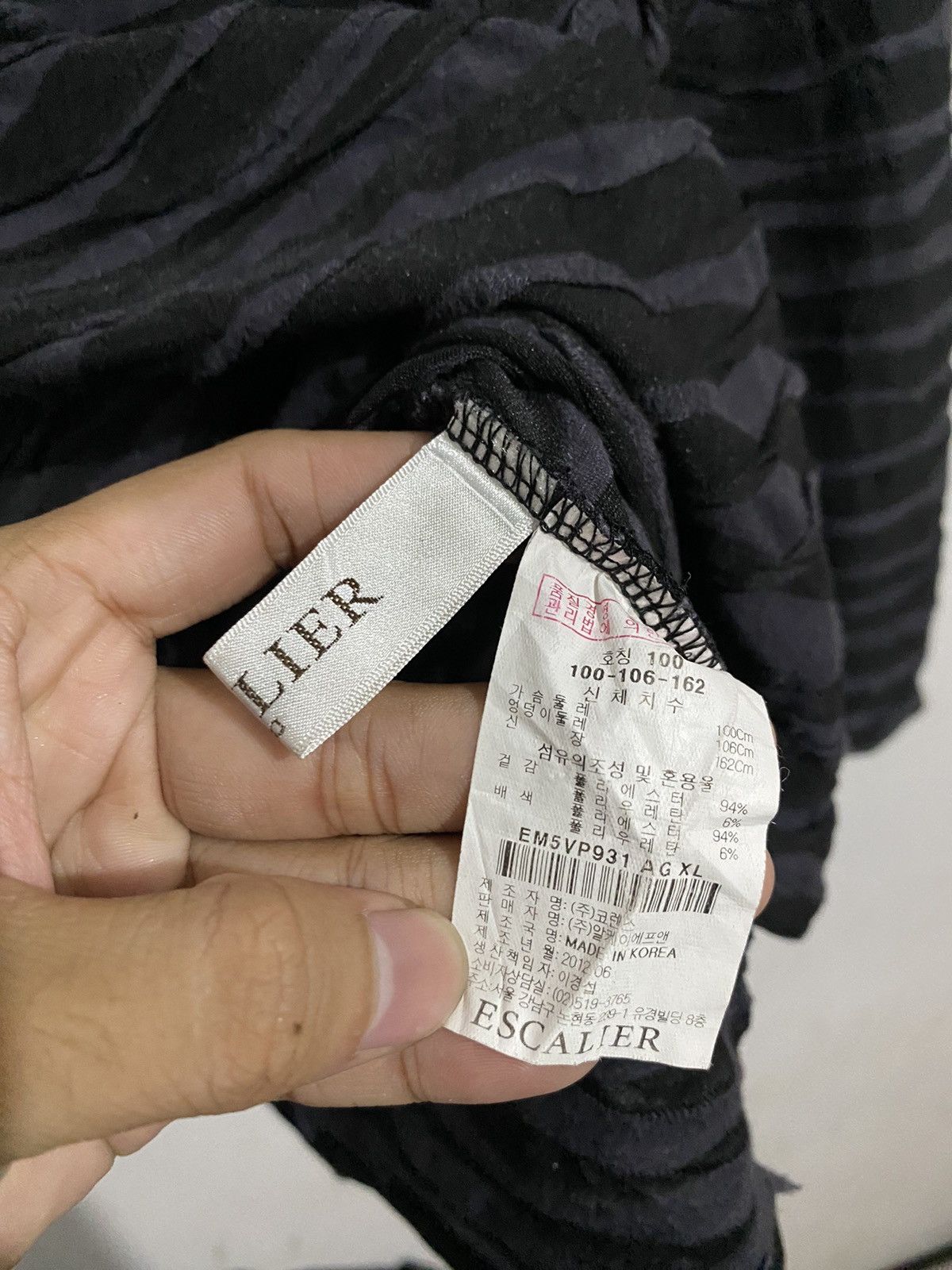 Beauty Beast 💸BINDINGOFFER💸Japanese Meshtop Wrinkle Shirt hysteric Size US L / EU 52-54 / 3 - 5 Thumbnail