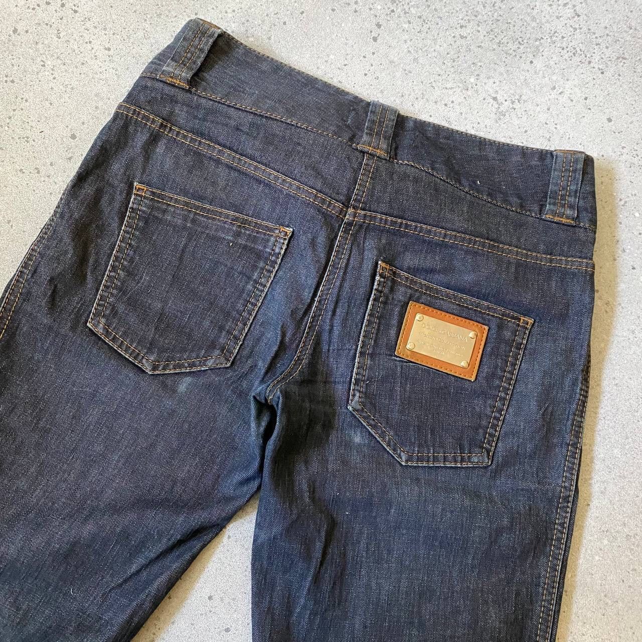 Dolce & Gabbana × Vintage 2007 Dolce & Gabbana Vintage Denim Jeans Size 26" / US 2 / IT 38 - 4 Thumbnail