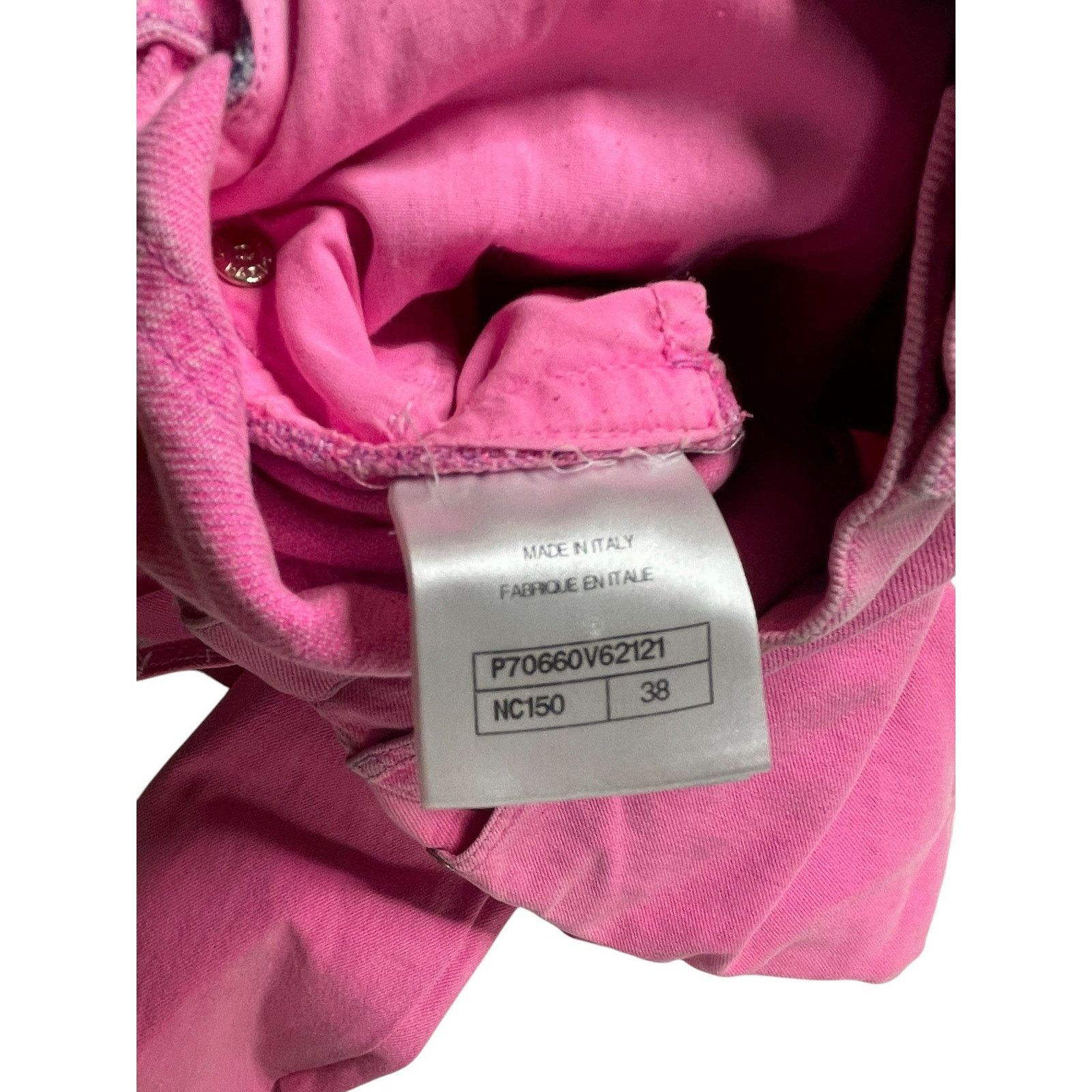 Chanel Chanel 'Pocket Stitched Logo' Pink Jeans Size US 26 / EU 42 - 5 Thumbnail