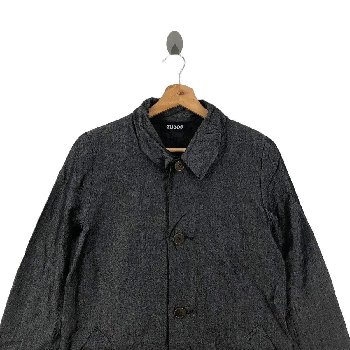 CABANE de ZUCCa Vtg CABANE DE ZUCCA Japan Minimalist Parka Trench Coat Size S / US 4 / IT 40 - 5 Thumbnail
