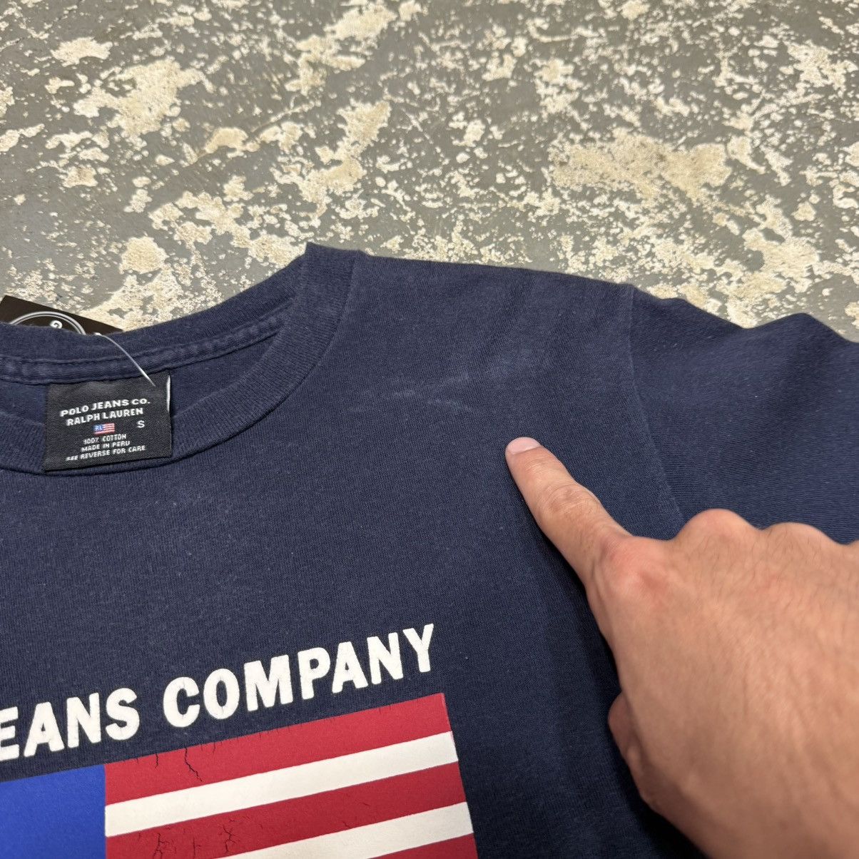 Polo Ralph Lauren Vintage Polo Ralph Lauren American Flag Shirt Size US S / EU 44-46 / 1 - 6 Thumbnail