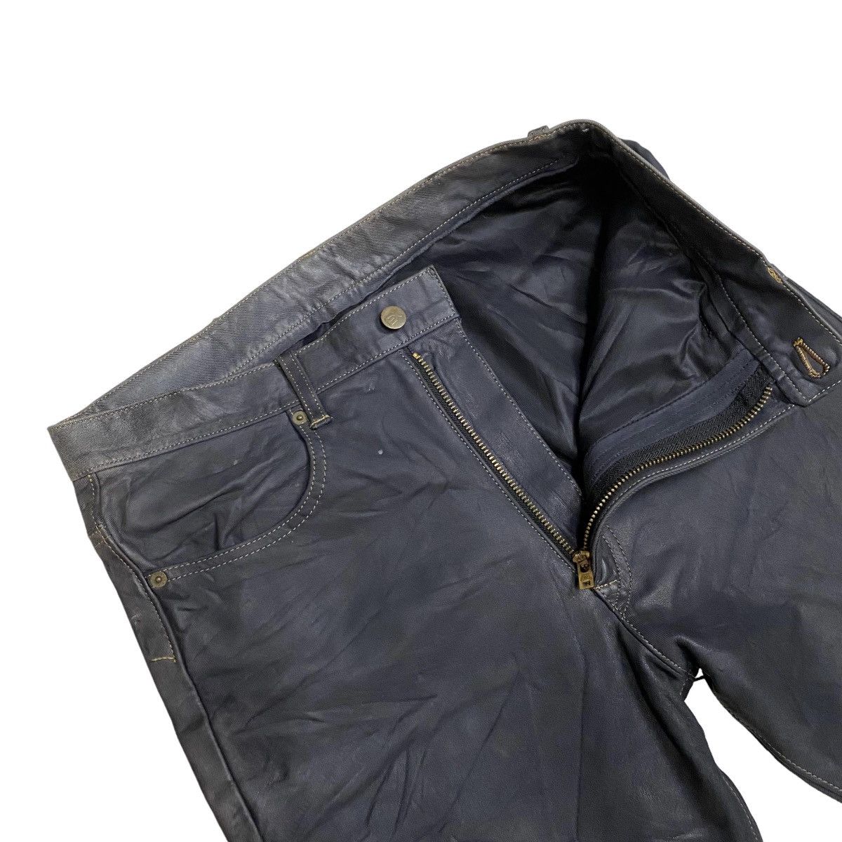 Genuine Leather × Leather × The Lost Explorer Explorer Exalito patina washable leather pant Size US 32 / EU 48 - 5 Thumbnail