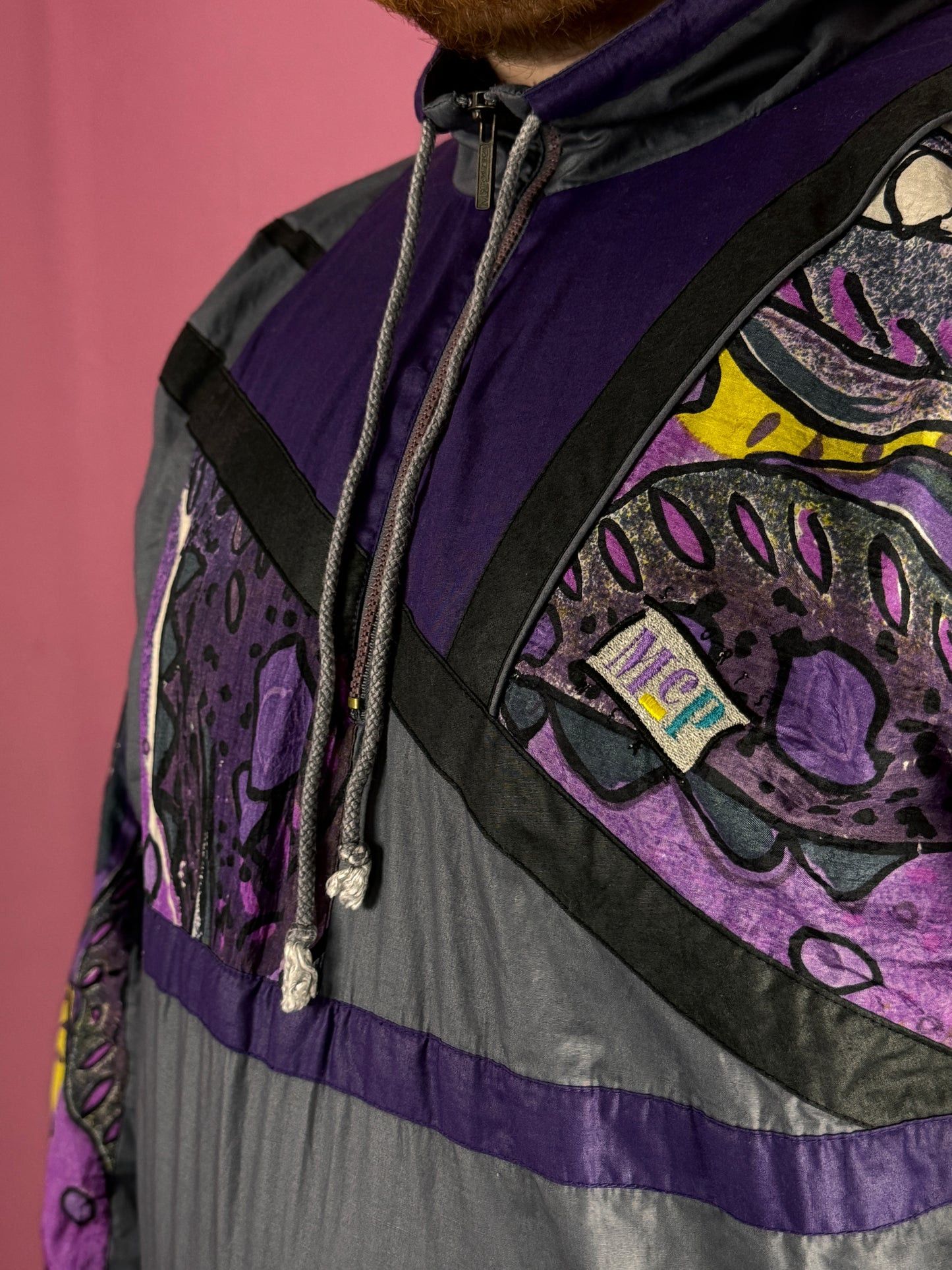 Other Mc Pearson Abstract Tracksuit XL Windbreaker Vintage Size US XL / EU 56 / 4 - 8 Thumbnail