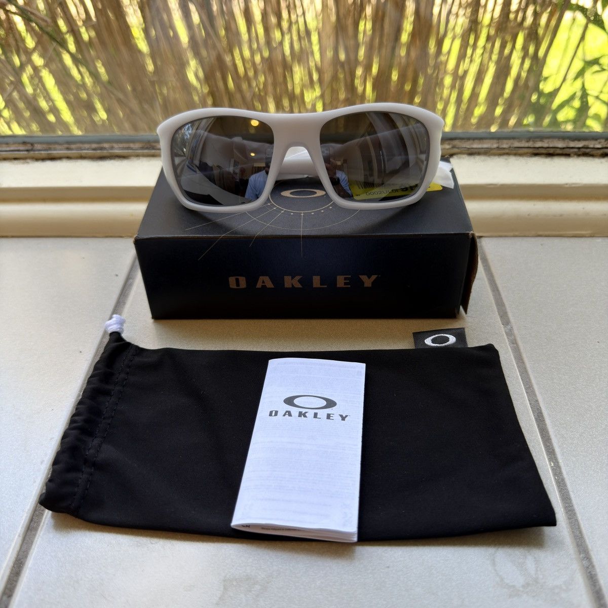 Oakley OAKLEY MASSETER SUNGLASSES MATTE VAPOR PRIZM BLACK Size ONE SIZE - 1 Thumbnail