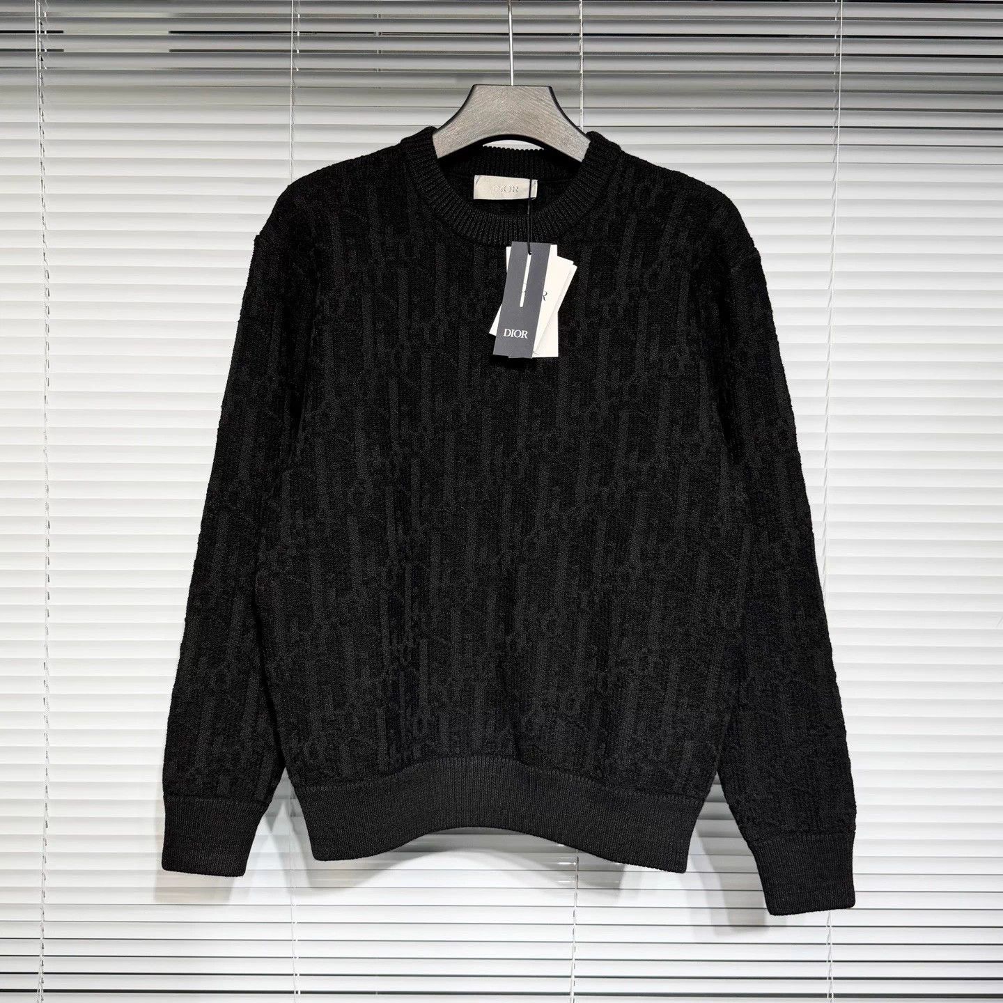 Dior DIOR Essentials 25 new black knit sweater S Size US S / EU 44-46 / 1 - 1 Thumbnail