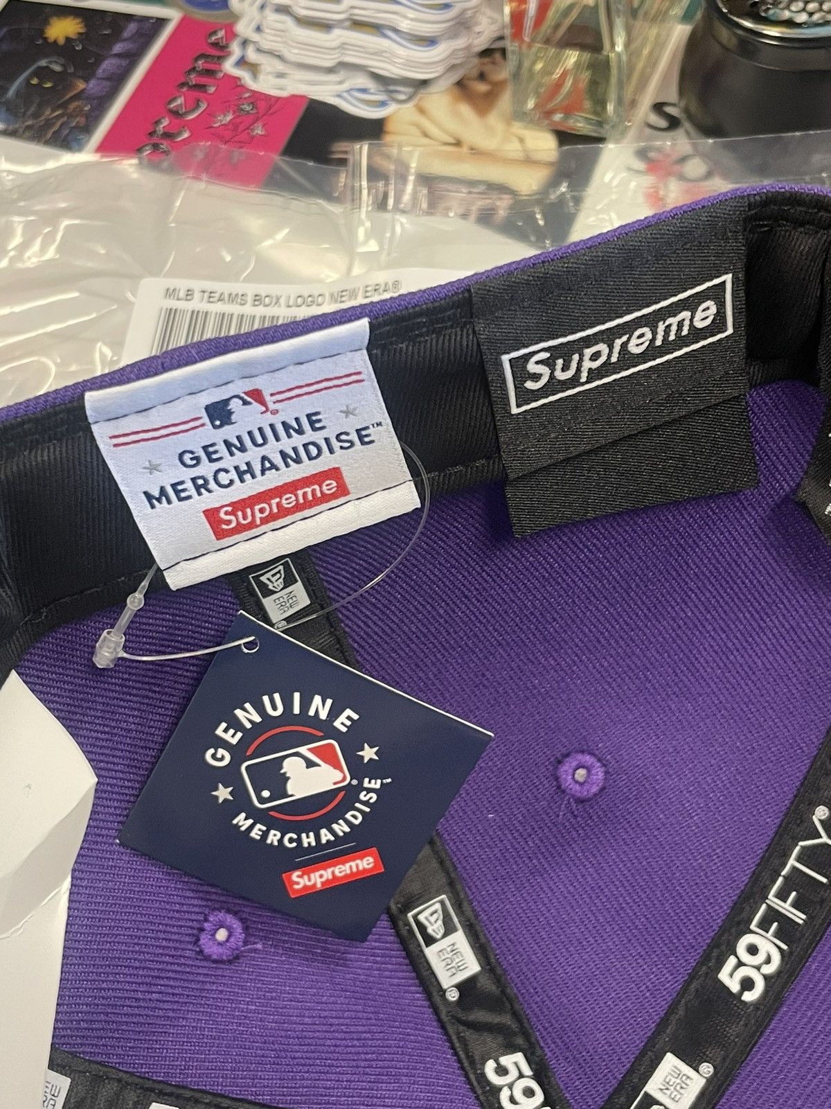 MLB × New Era × Supreme Supreme MLB Astros Fitted Size ONE SIZE - 4 Thumbnail