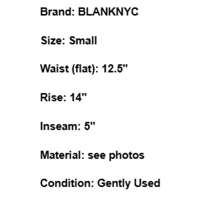 BLANKNYC BLANKNYC Denim Cargo Shorts Paperbag Waist High Rise Blue S Size 25" / US 0 / IT 36 - 6 Thumbnail