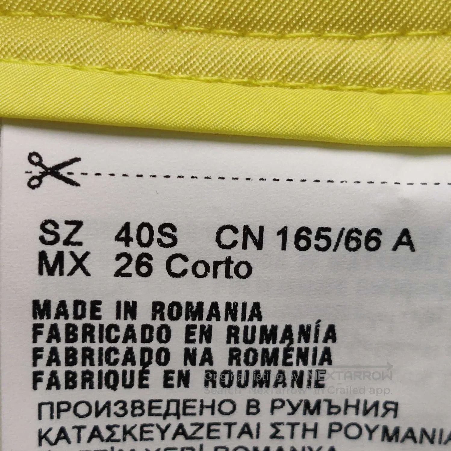 Prada Prada Yellow Belted Casual Shorts . Size 39" - 6 Thumbnail