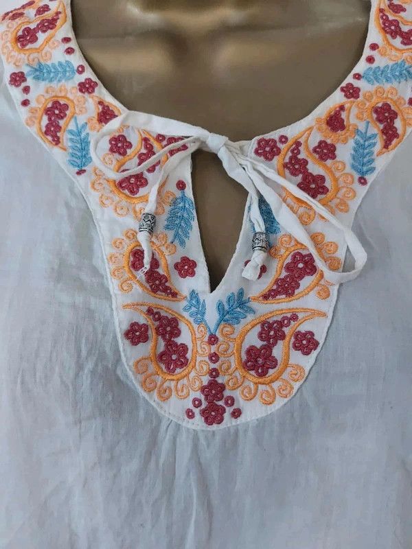Vintage Vintage long sleeved top Size S / US 4 / IT 40 - 6 Thumbnail