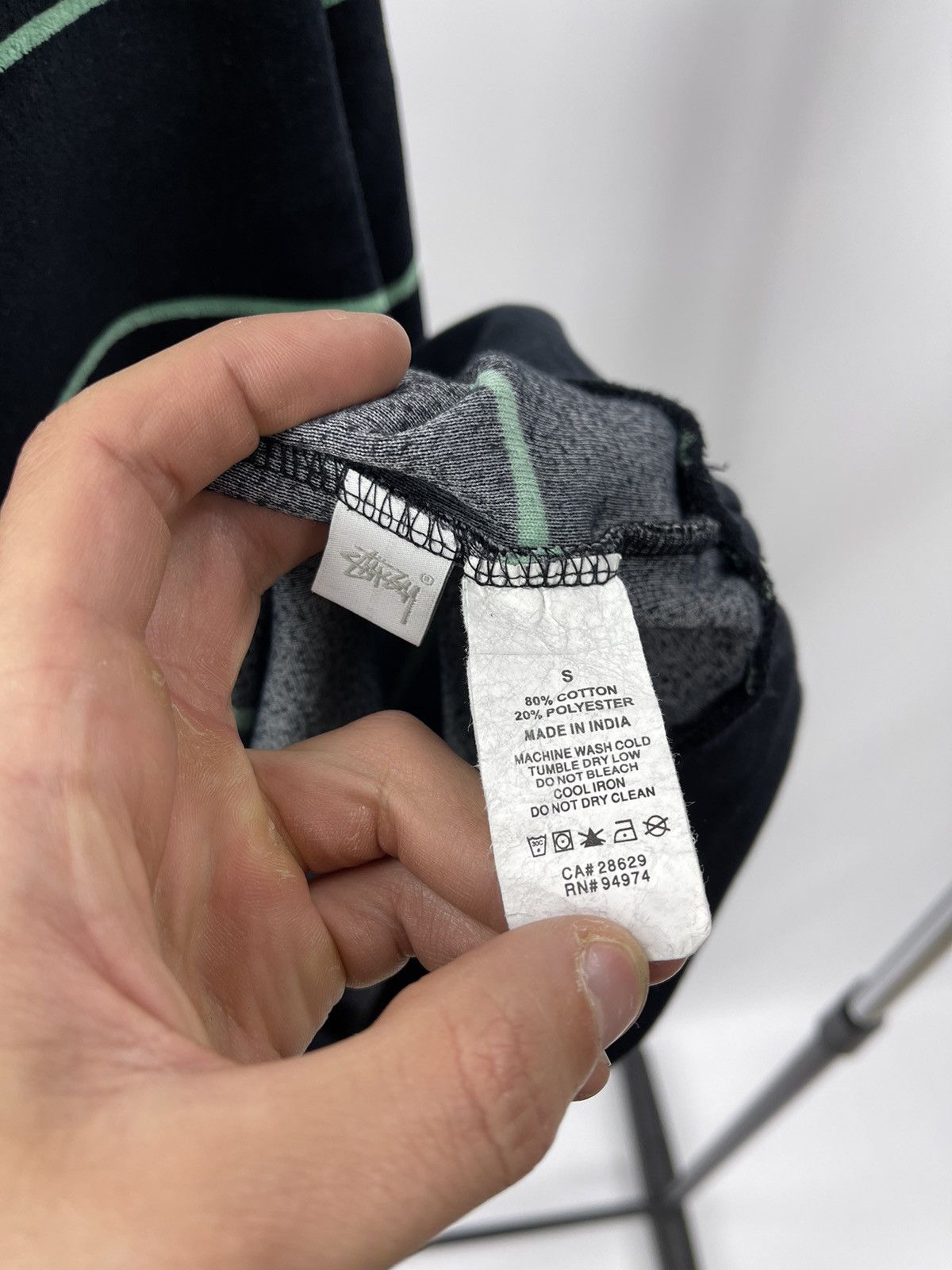 Stussy Stussy Sweatshirt Size S Made in India Terry Cloth Women’s Size S / US 4 / IT 40 - 5 Thumbnail