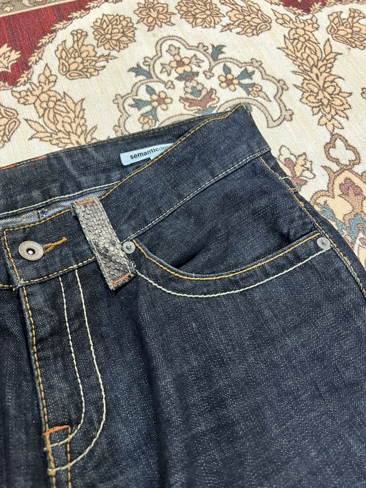 semanticdesign 💥Flare💥Semantic Designs Flare Denim Jean Japan Size US 33 - 7 Thumbnail