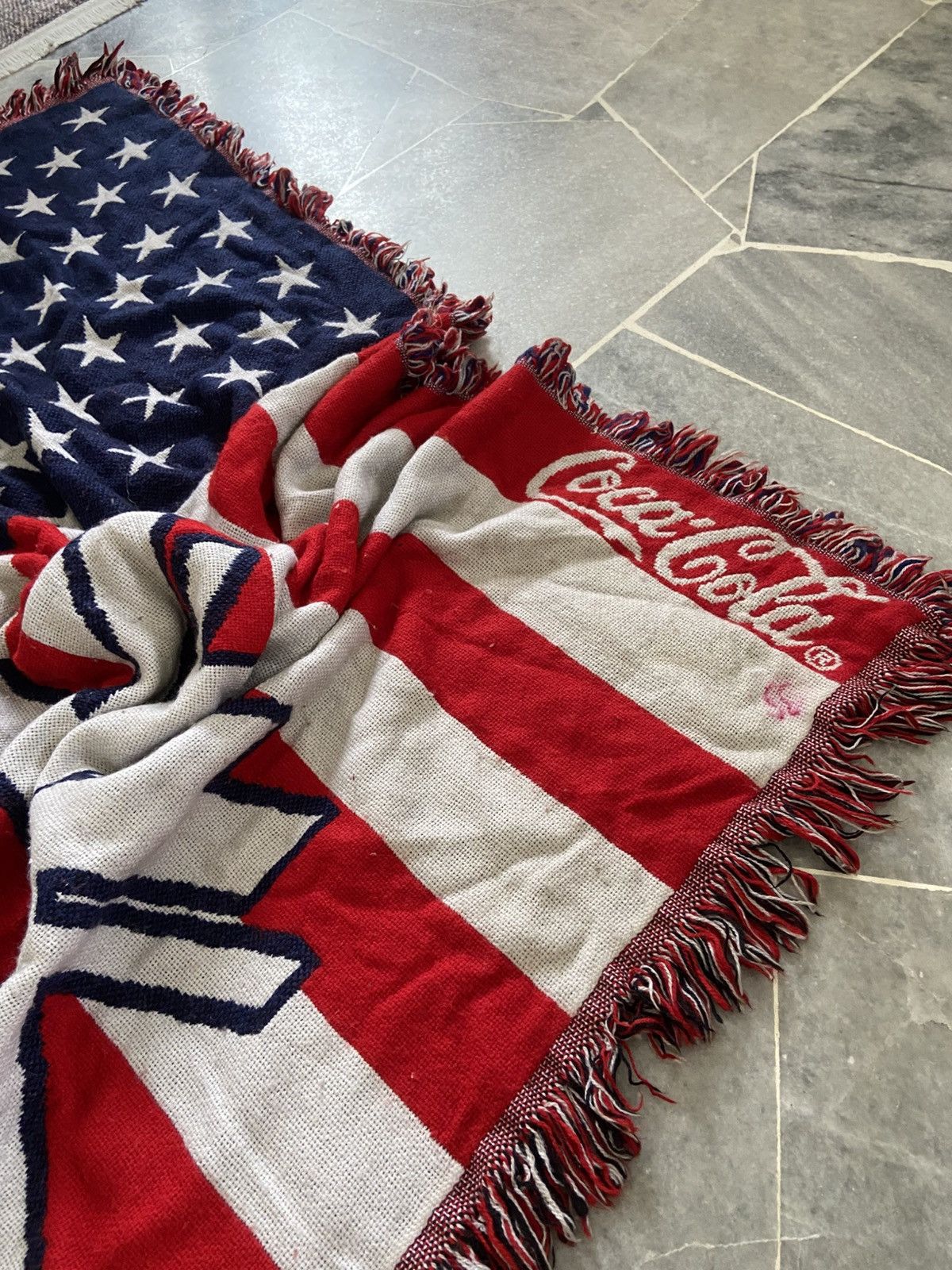 Coca Cola × USA Olympics × Vintage Vintage Coca-Cola USA Flag Size ONE SIZE - 6 Thumbnail