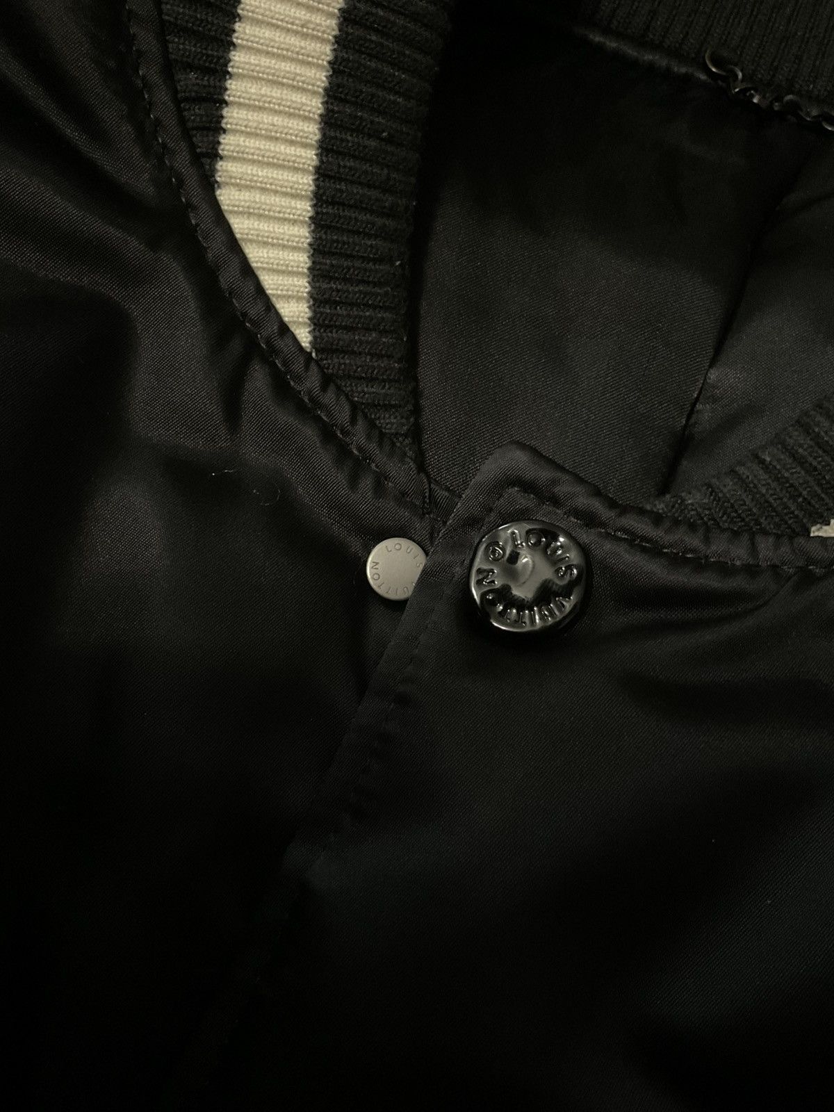 Louis Vuitton Louis Vuitton Embroidered Nylon Baseball Bomber F/W 2024 Size US S / EU 44-46 / 1 - 6 Thumbnail