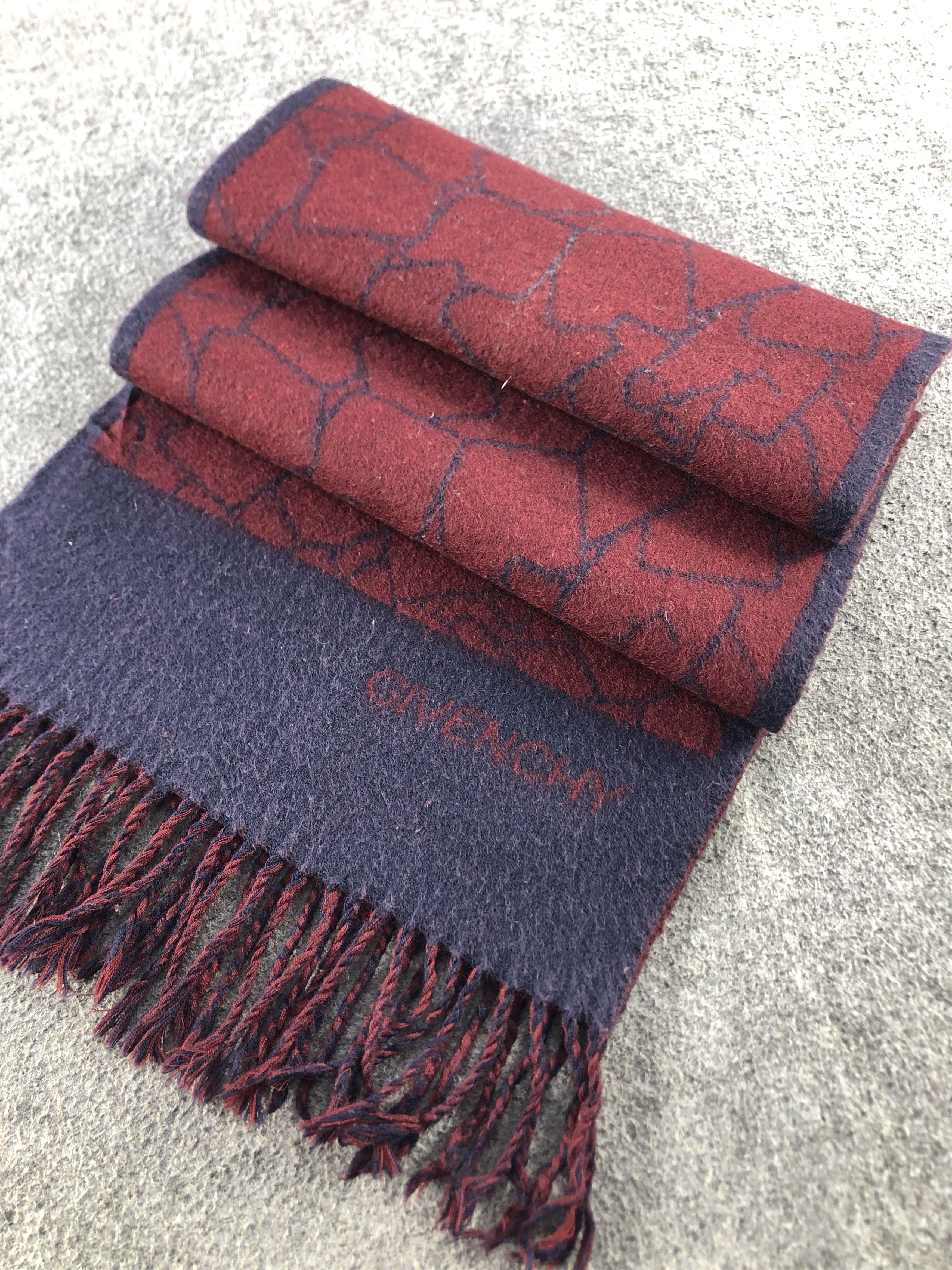 Vintage Givenchy Wool Scarf / Muffler / Neckwear P866 Size ONE SIZE - 3 Thumbnail