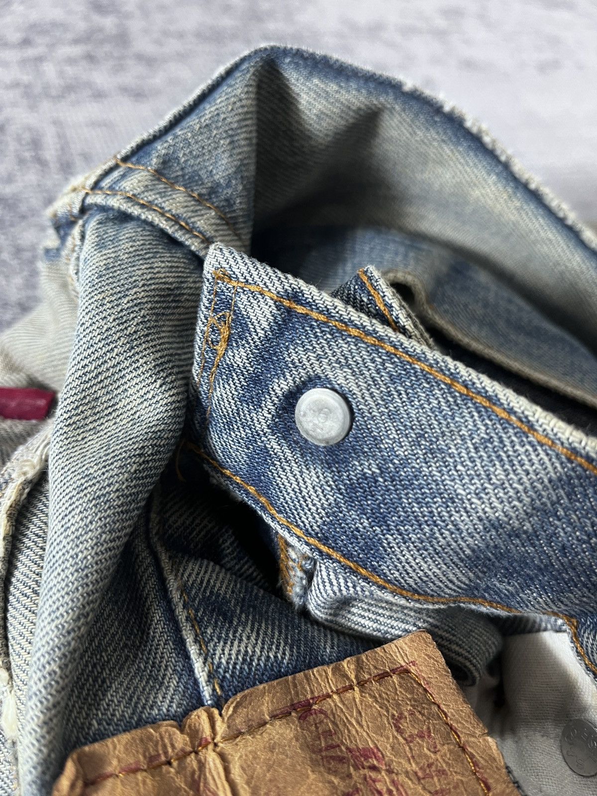 Levi's LEVIS 66 501 DISTRESSED SELVEDGE 60/70s Size US 34 / EU 50 - 12 Thumbnail