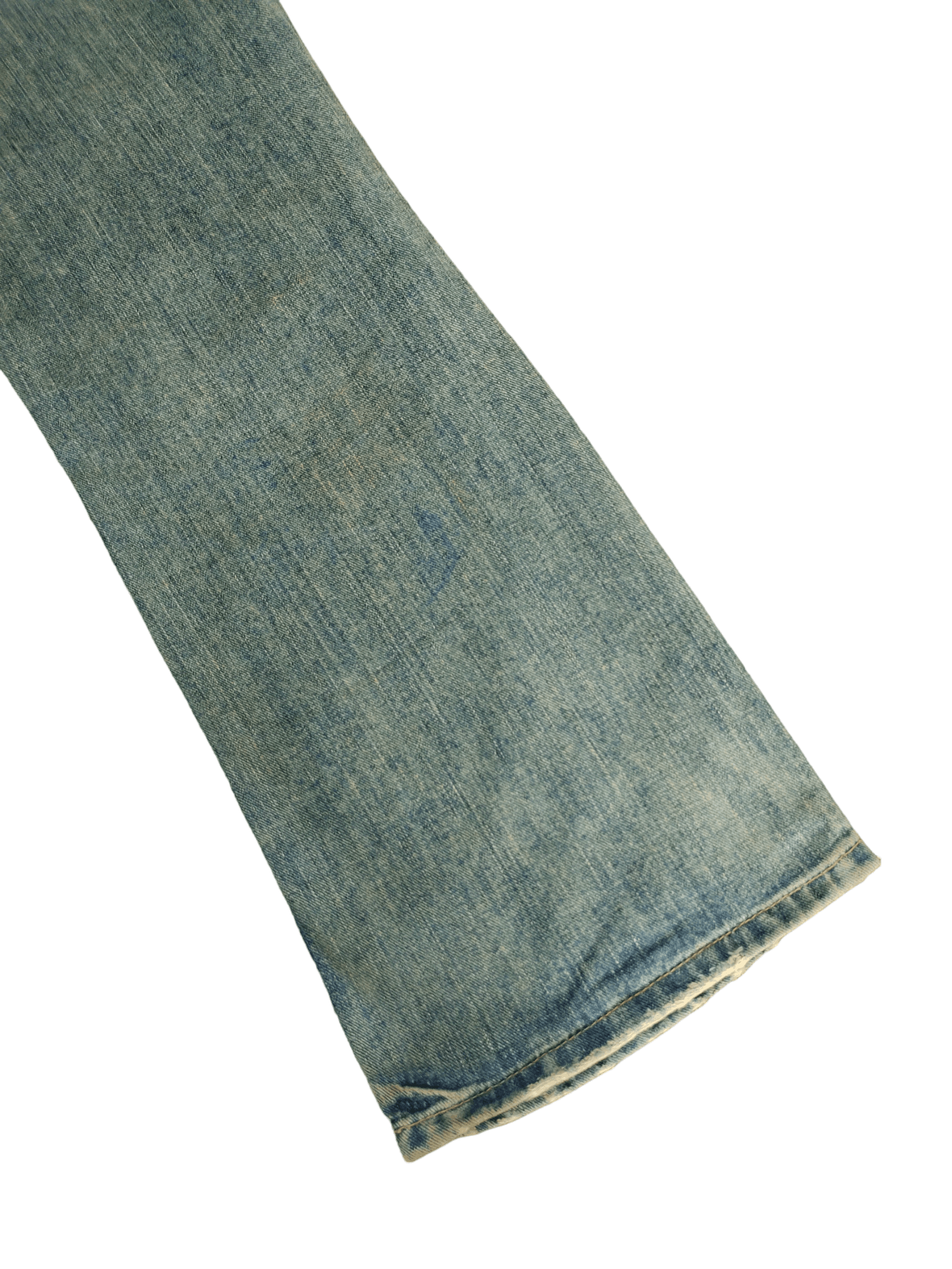 If Six Was Nine Flare Jeans Old navy Distress Faded Boot Cut Y2k Mudmax Size US 30 / EU 46 - 18 Thumbnail