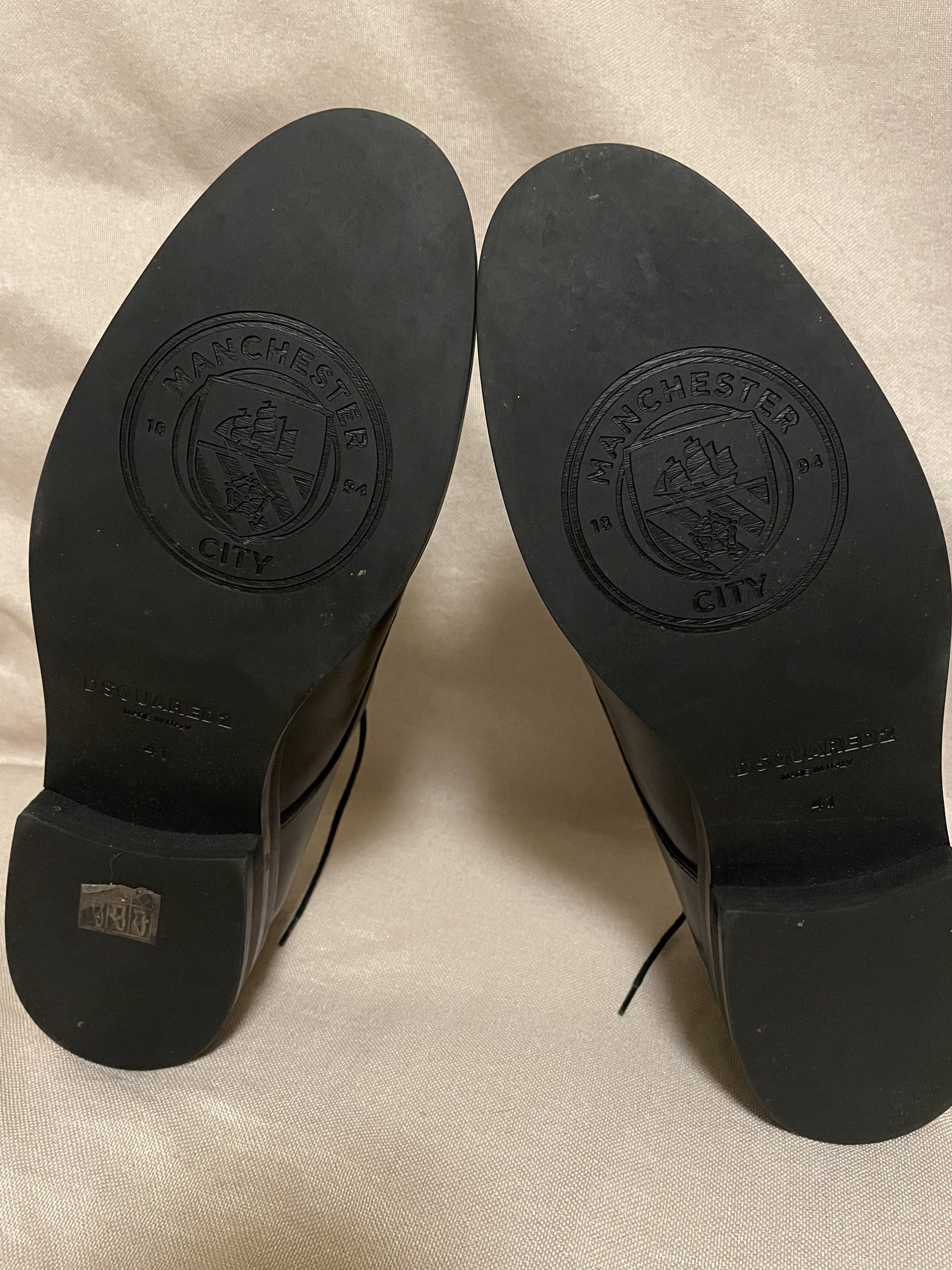 Dsquared2 DSQUARED2 leather derby shoes, Manchester City, size 41 Size US 8 / EU 41 - 6 Thumbnail