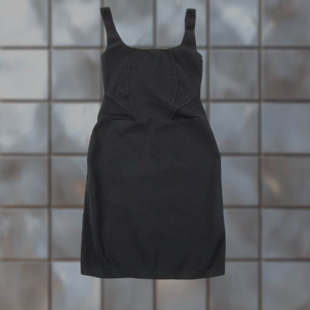 Zara Zara Geometric Jacquard Dress SMALL Sleeveless Fit and Flare | Grailed