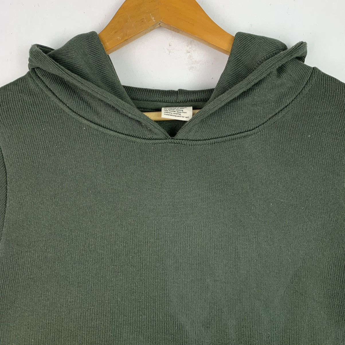 Japanese Brand × Vintage Vintage japanese brand Long sweatshirt hooded Size US XL / EU 56 / 4 - 2 Thumbnail