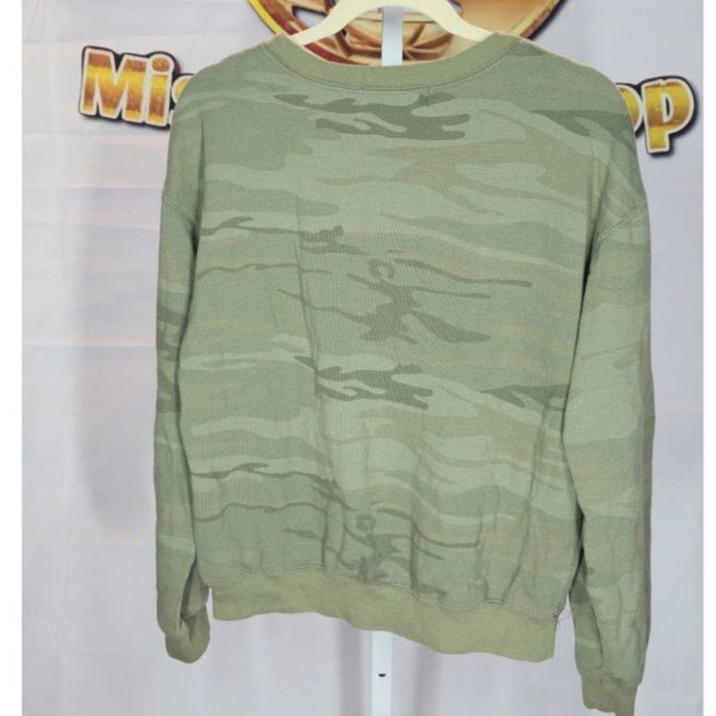 Other WoundUp Green Camo Spread Good Vibes Sweatshirt Size Medium Size M / US 6-8 / IT 42-44 - 2 Thumbnail