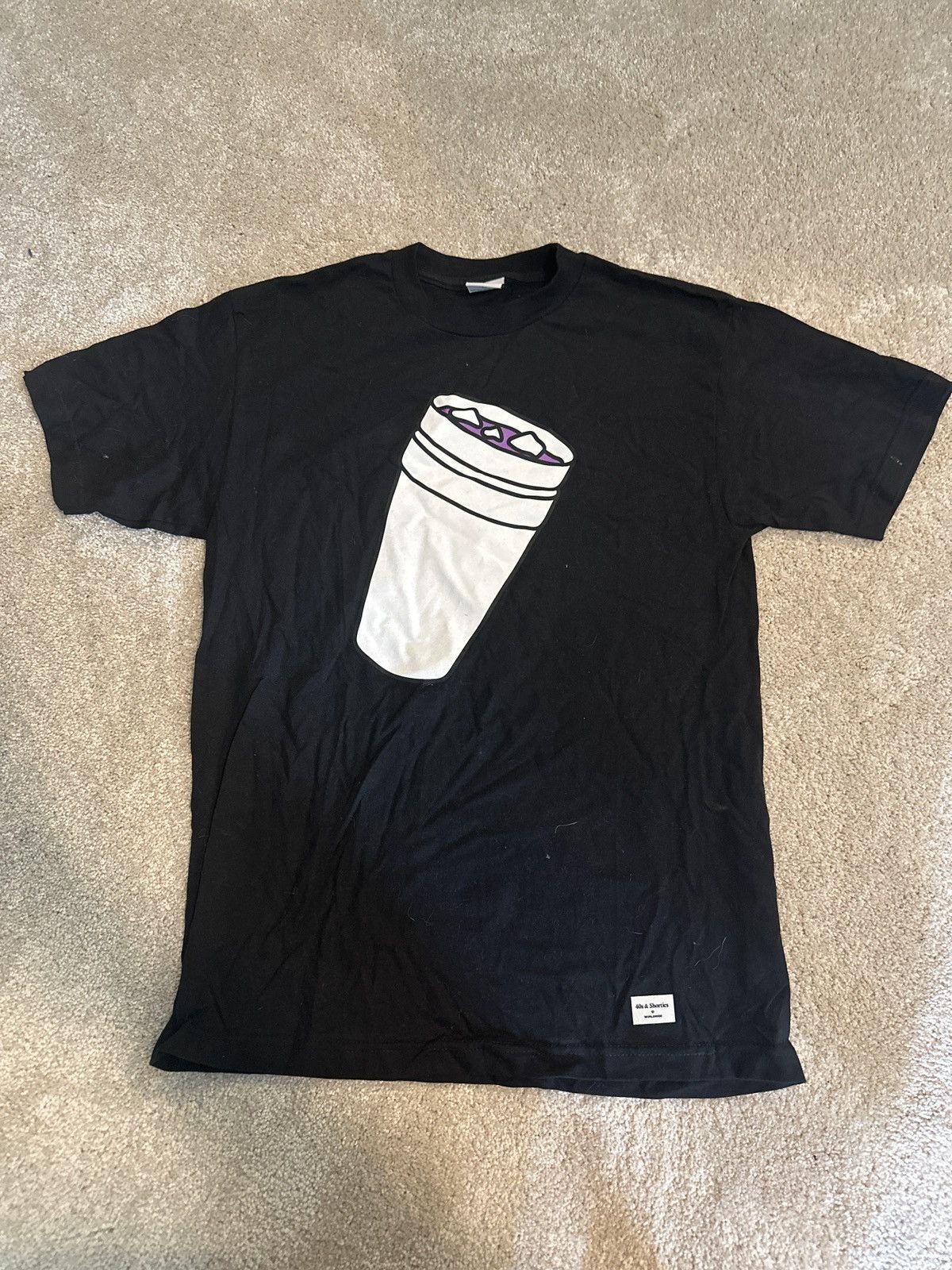 40's & Shorties 40s & Shorties OG Double Cup Lean Black Tee Size US M / EU 48-50 / 2 - 1 Thumbnail