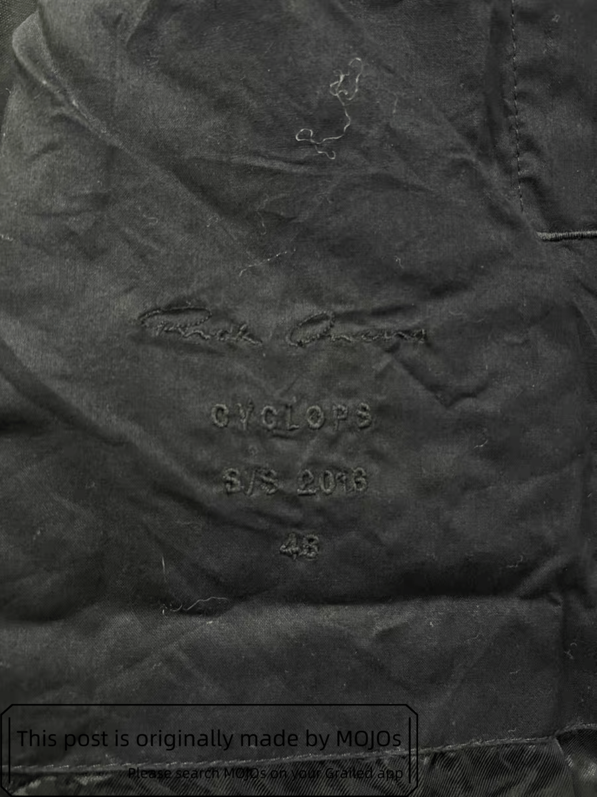 Rick Owens Sz 48 Rick Owens 16SS Runway Trench Coat mojos1532 Size US M / EU 48-50 / 2 - 8 Thumbnail