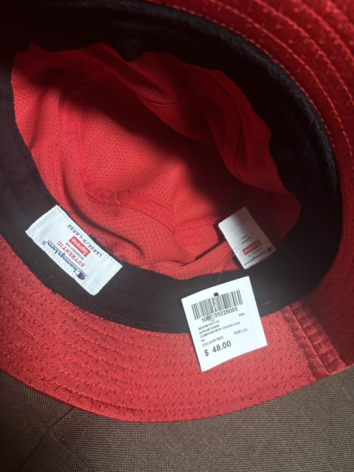 Champion × Supreme Supreme x Champion Crusher Bucket Hat Size ONE SIZE - 2 Thumbnail