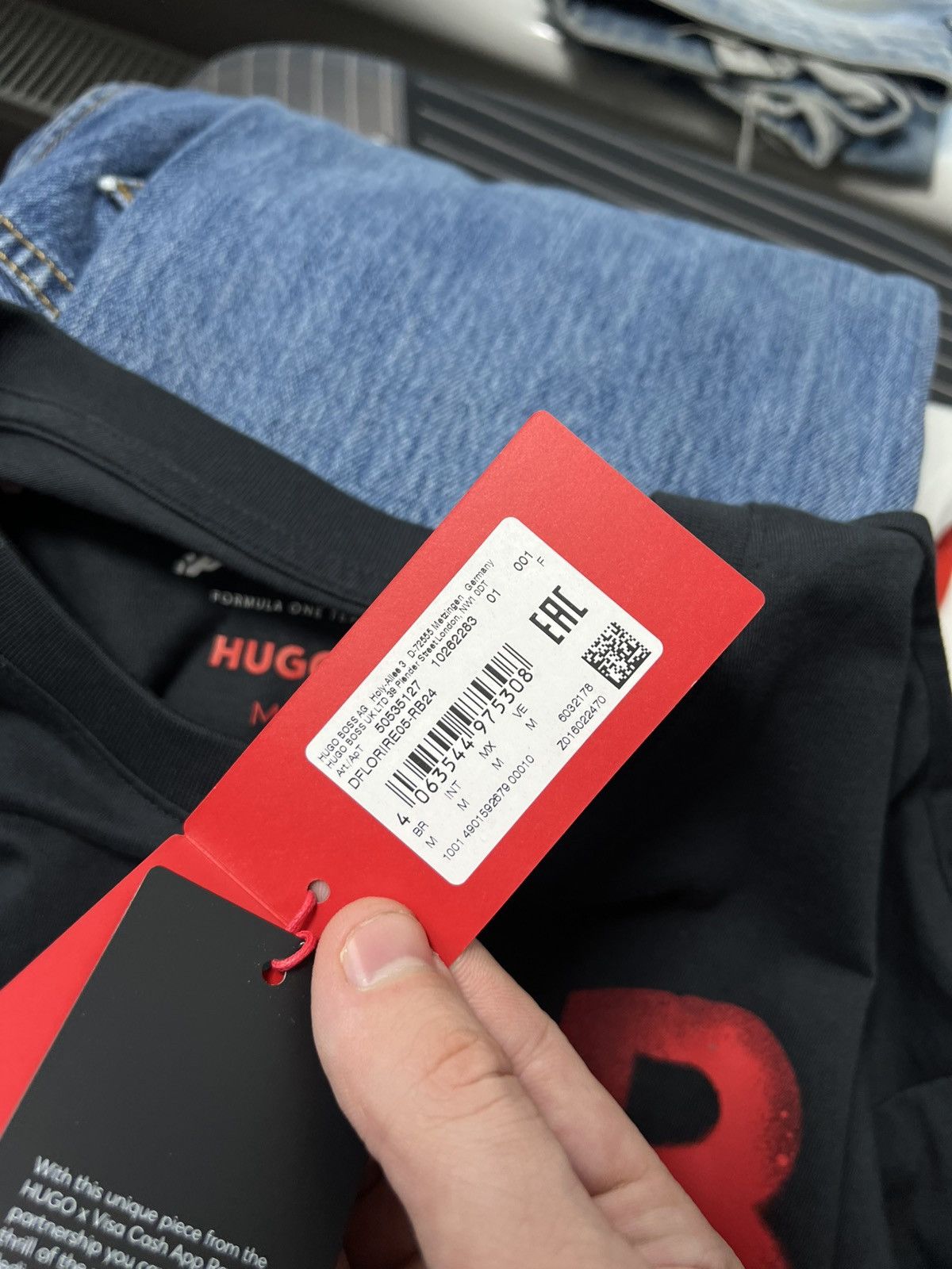 Hugo HUGO Red Bull Racing F1 Oversized T-Shirt Visa Cash App Size US M / EU 48-50 / 2 - 15 Thumbnail
