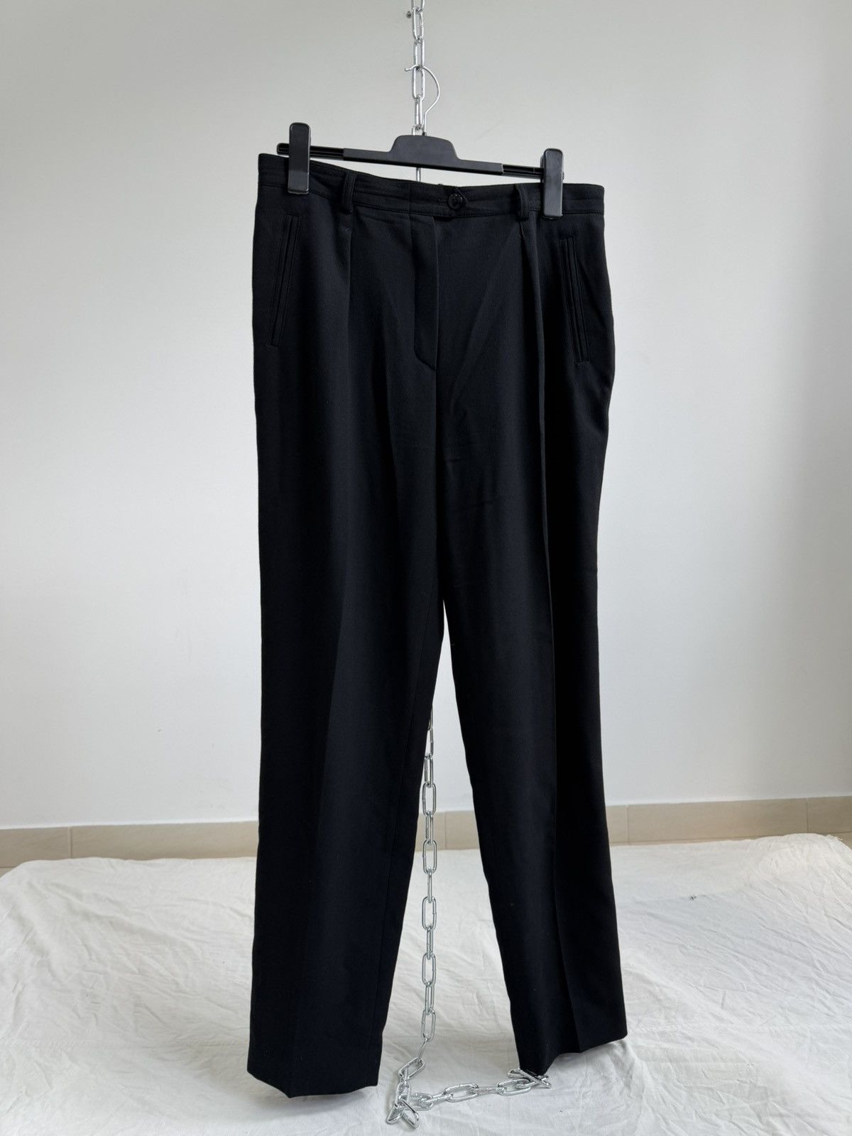 Escada ESCADA By Margaretha Ley Wool Classic Pants Size US 32 / EU 48 - 2 Thumbnail