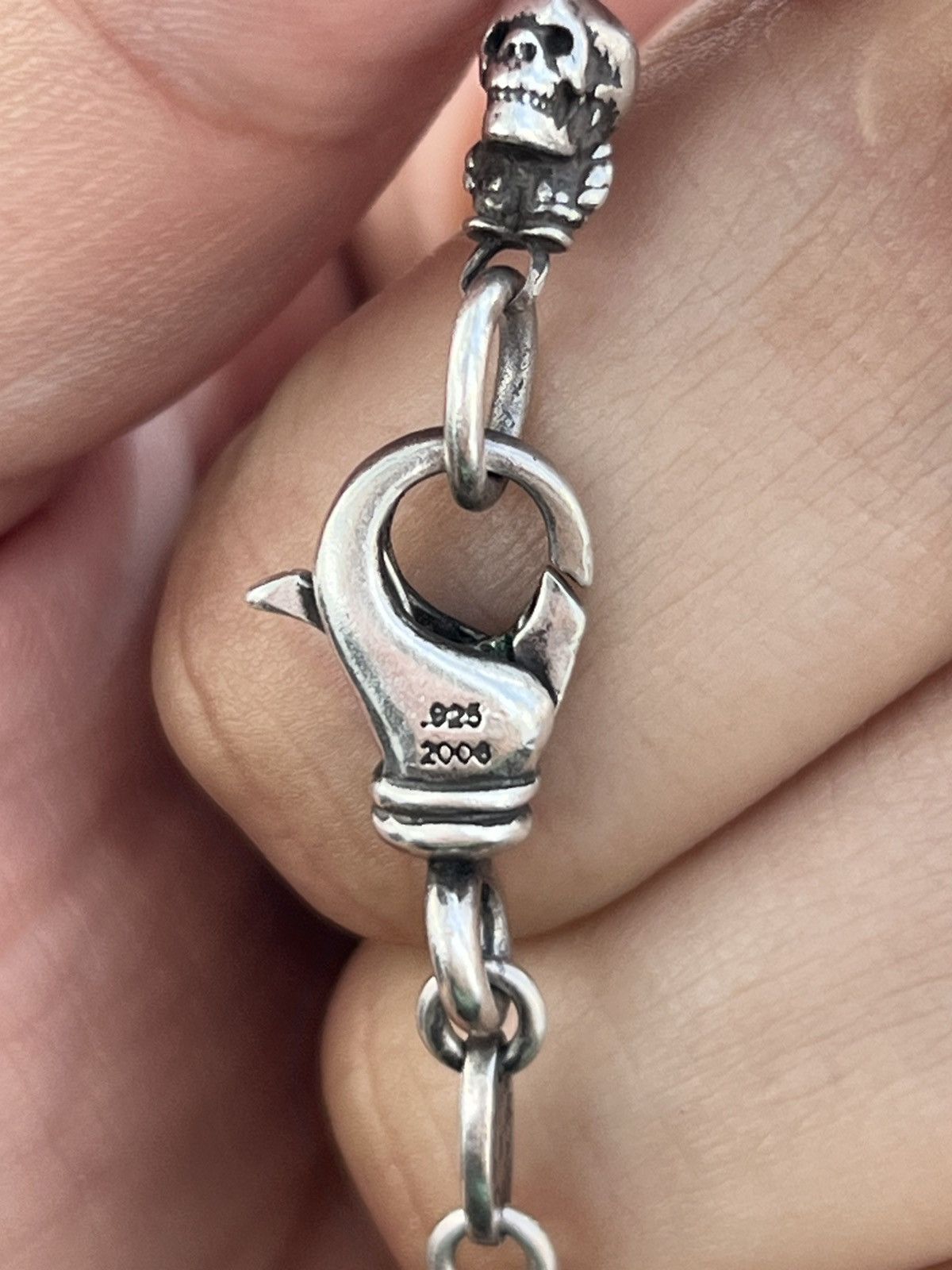 Chrome Hearts Chrome Hearts Foti Skull Necklace Size ONE SIZE - 8 Thumbnail