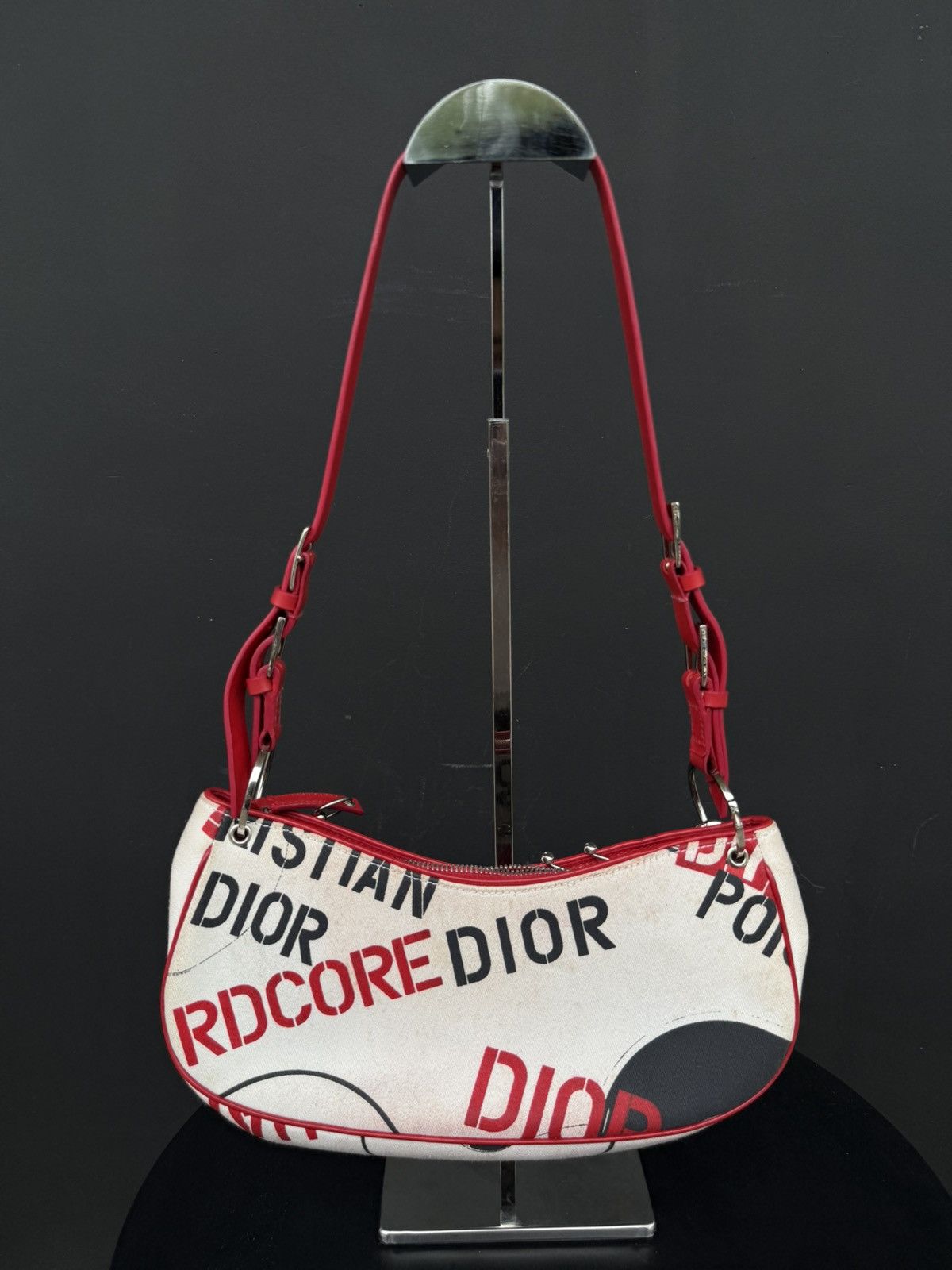Dior Dior - Galliano Era ‘Hardcore’ Pierced Shoulder Bag Size ONE SIZE - 12 Thumbnail