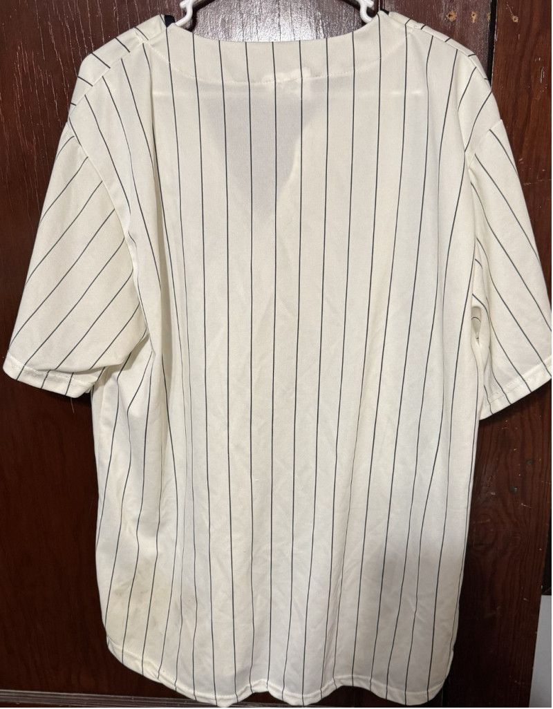 The Unbranded Brand Chicago Cubs SGA Button up Jersey Men's Size L (?) White Size US L / EU 52-54 / 3 - 2 Thumbnail