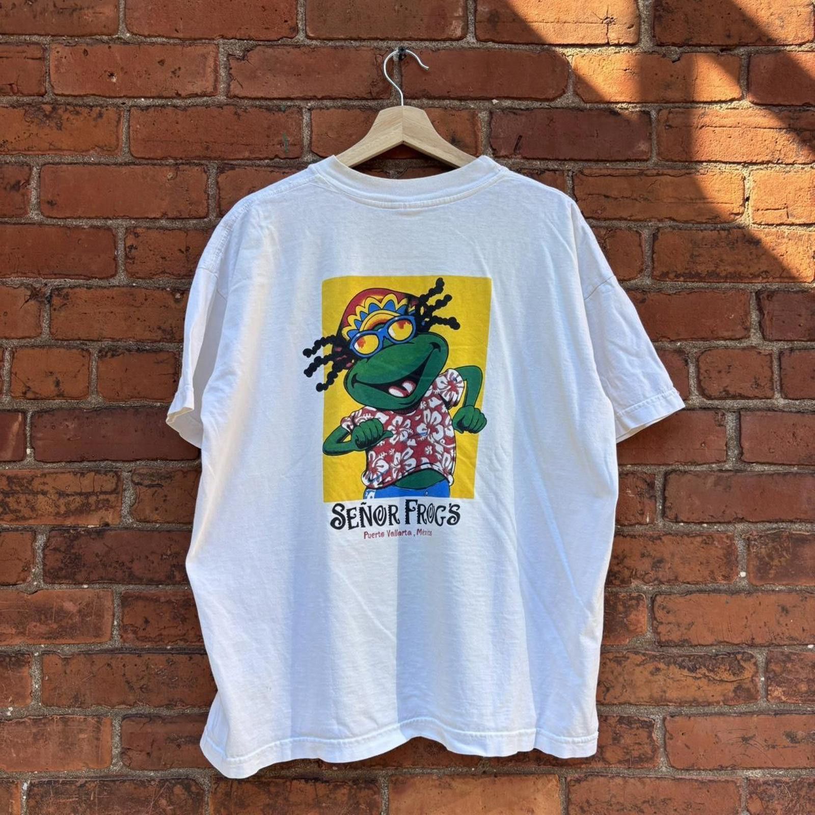 Other vintage senior frogs puerto Vallarta Mexico t shirt L Size US L / EU 52-54 / 3 - 4 Thumbnail