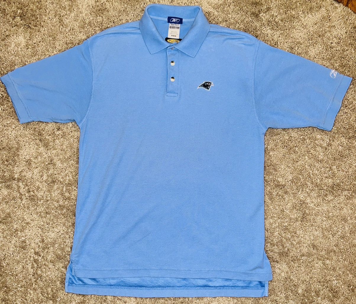 NFL × Reebok × Vintage Vintage Reebok Carolina Panthers Polo Size US M / EU 48-50 / 2 - 3 Thumbnail
