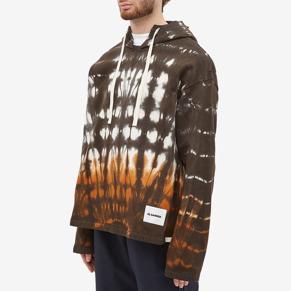 Jil Sander o1y1124 Tie Dye Popover Hoodie in Multicolor Size US L / EU 52-54 / 3 - 2 Thumbnail