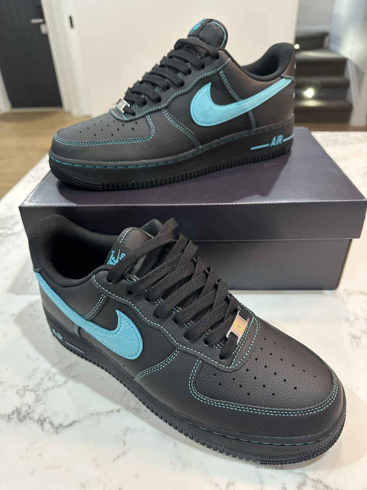 Nike Air Force 1 ‘UnTiffany Blue’ Size US 10 / EU 43 - 1 Thumbnail